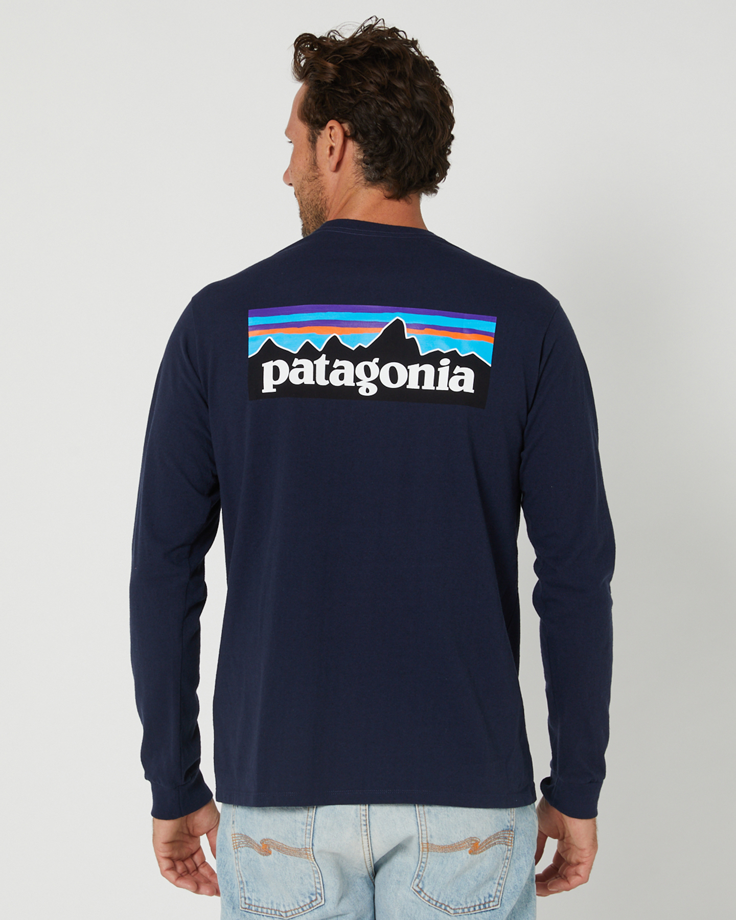Patagonia longsleeve wit outlet
