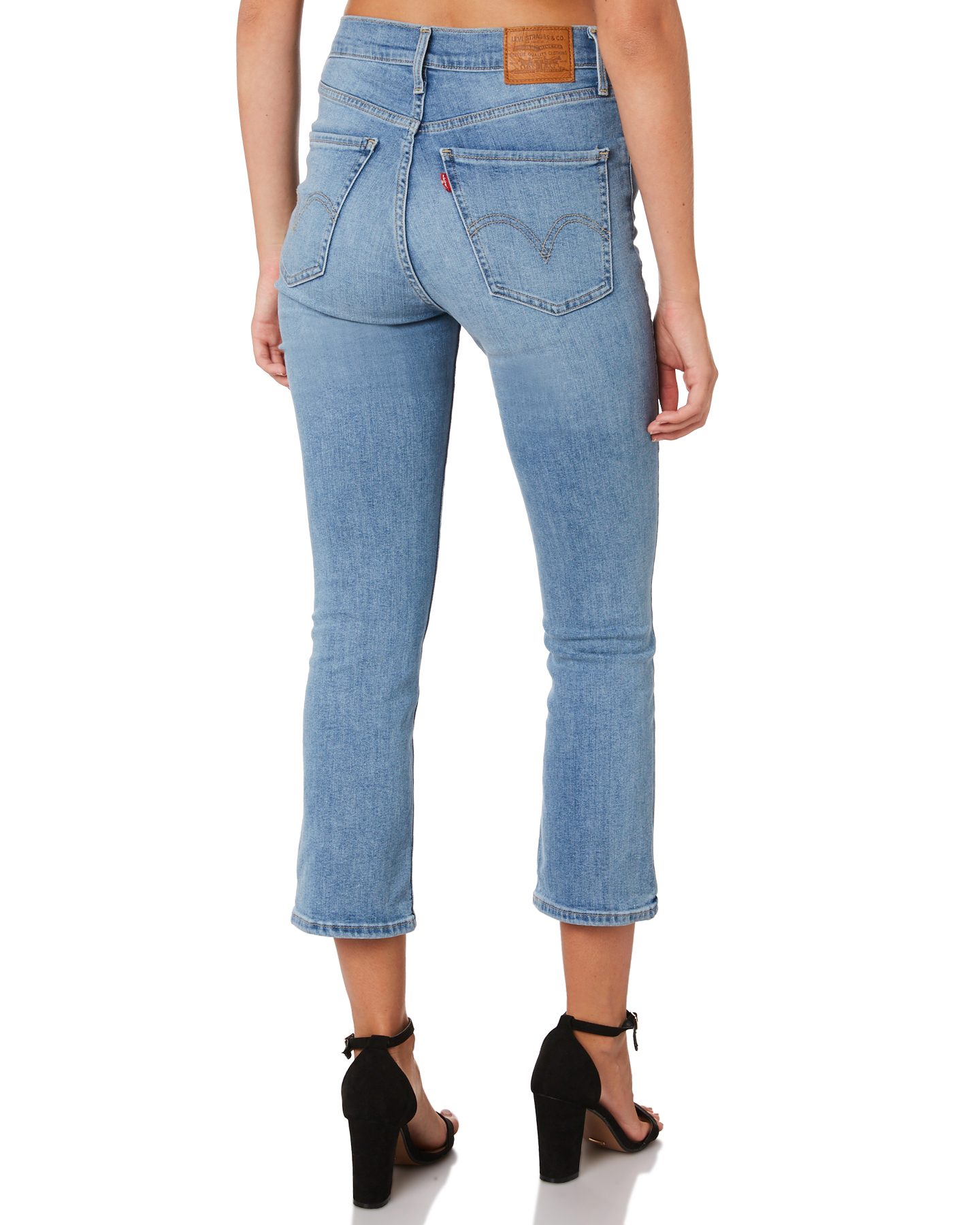 mile high flare slim jeans