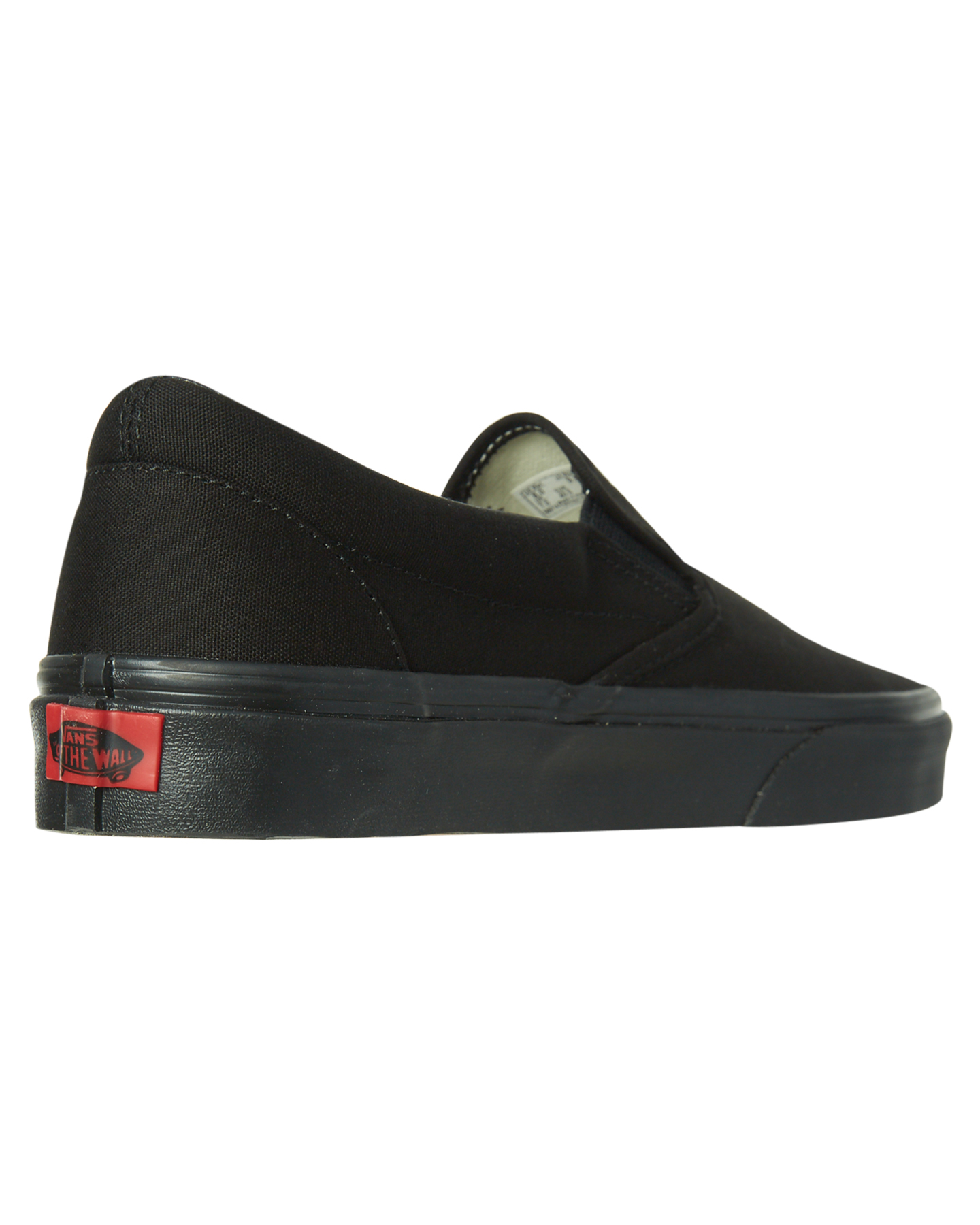 Vans Mens Classic Slip On Shoe - Black 