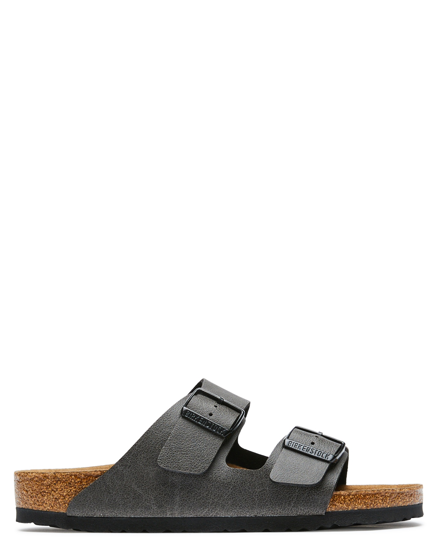birkenstock arizona vegan anthracite sandals