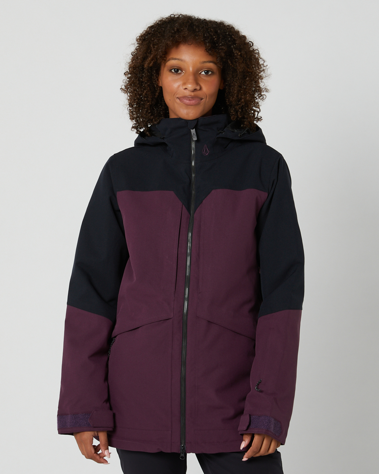 Volcom Shelter 3D Stretch Jacket - Women's M Blackberry