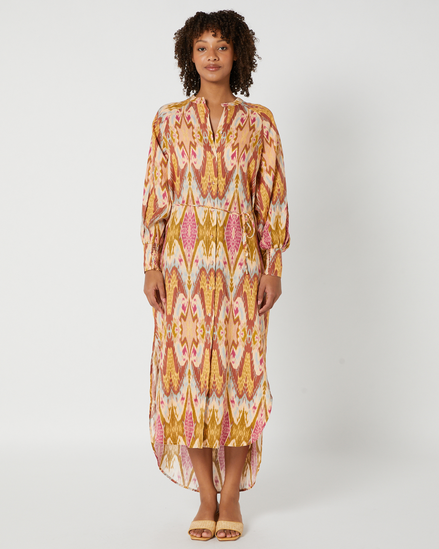 Tigerlily Alita Rhayna Shirt Dress - Berry | SurfStitch