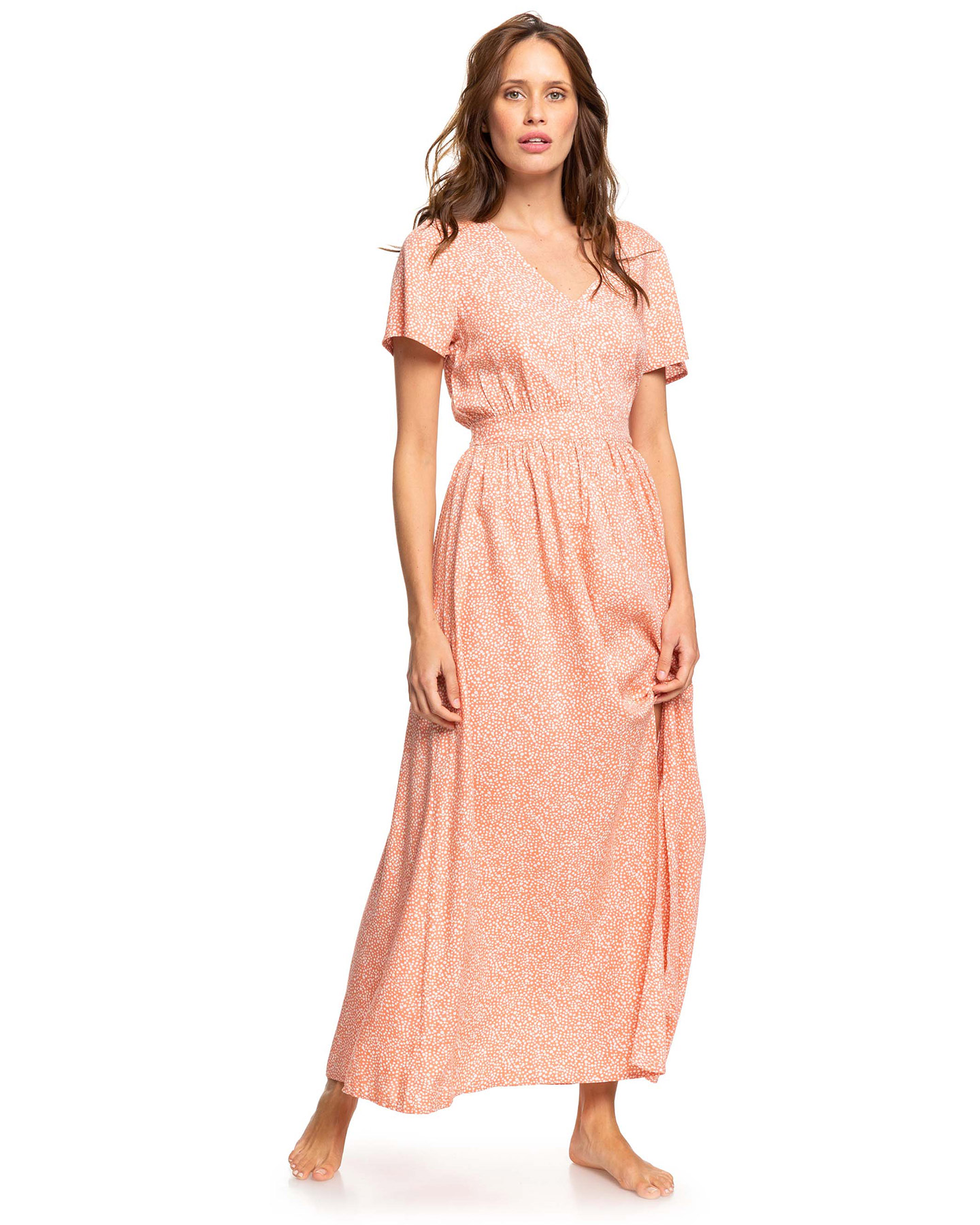 Roxy Womens A Night To Remember Maxi Dress - Terra Cotta Chaos | SurfStitch