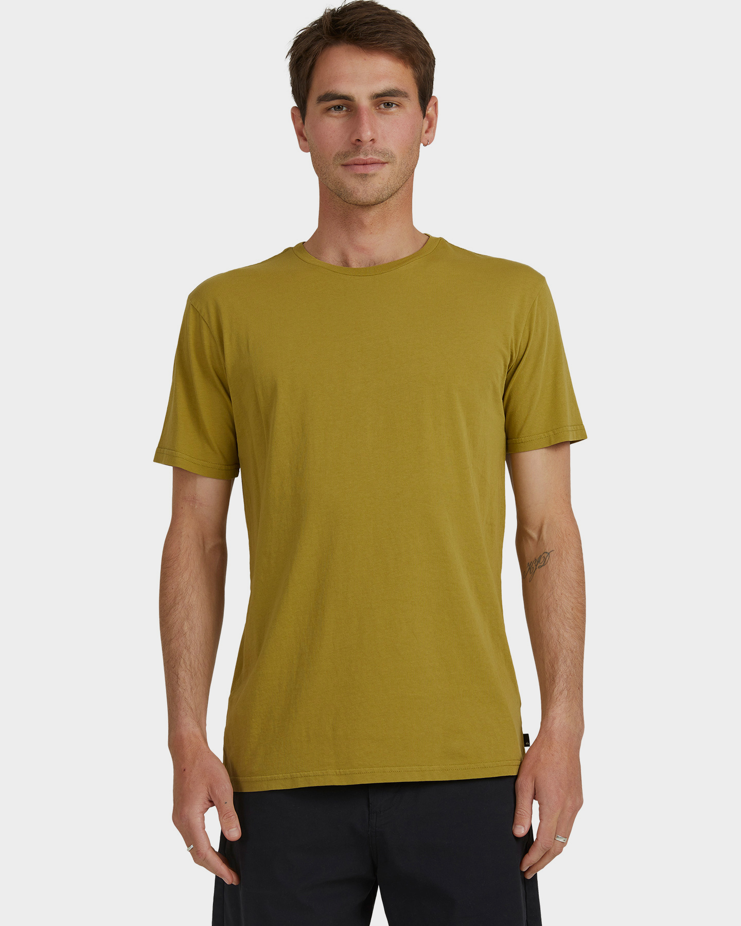 Quiksilver Mens Premium Washed T-Shirt - Spinach Green | SurfStitch