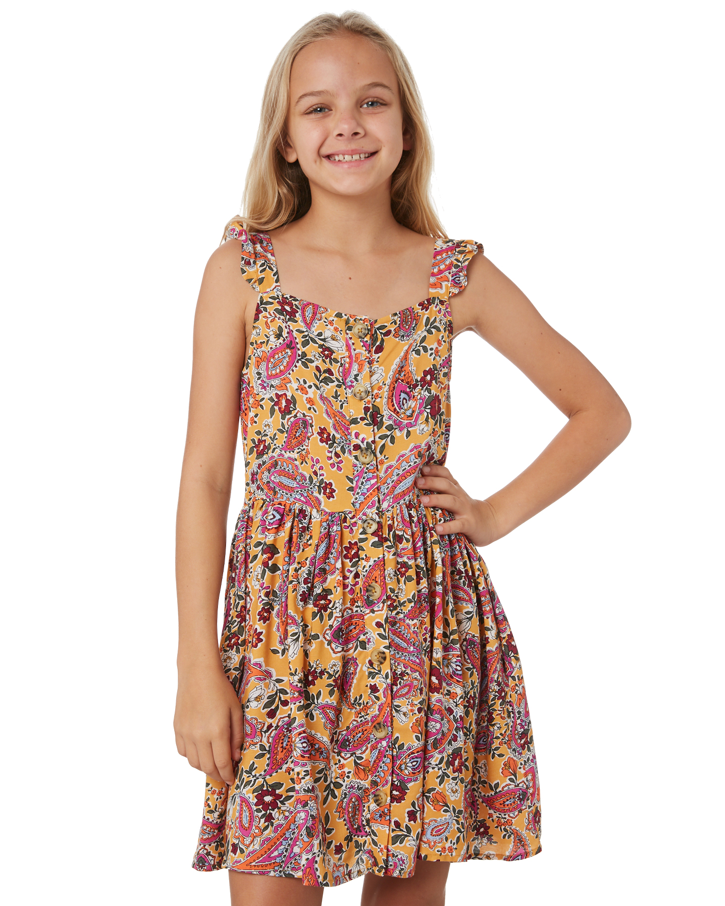 Eves Sister Girls Wanderer Dress - Teen - Wanderer Print | SurfStitch
