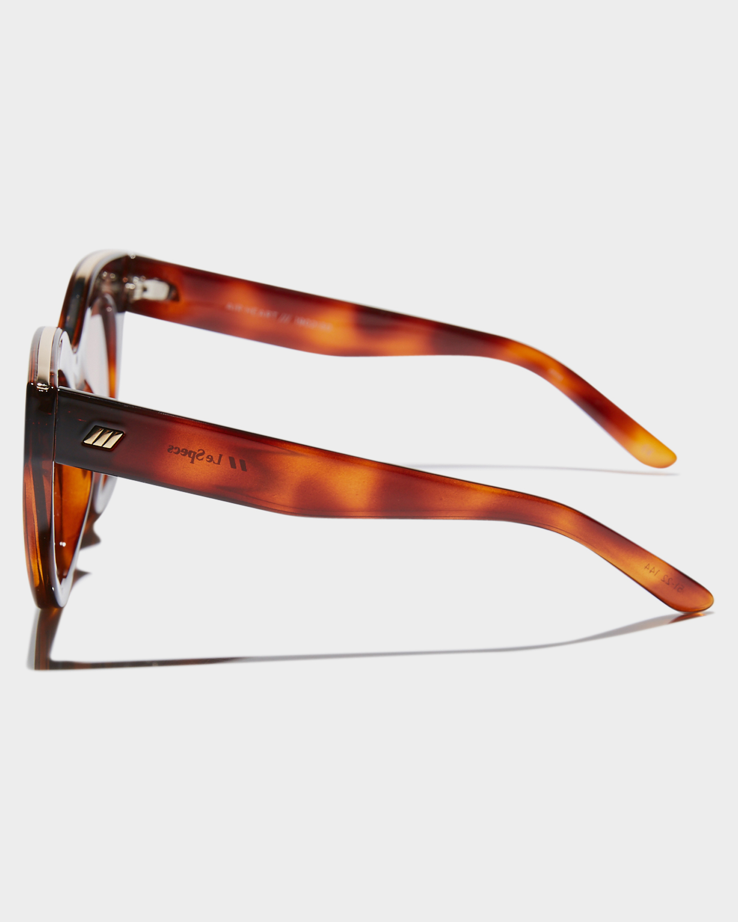 Le Specs Air Heart Sunglasses - Toffee Tort | SurfStitch