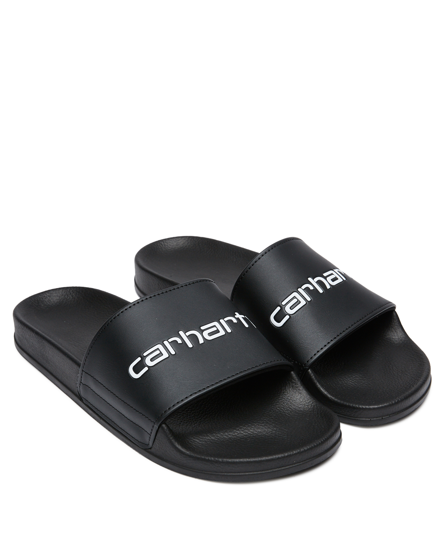 Carhartt Carhartt Slippers - Black White | SurfStitch