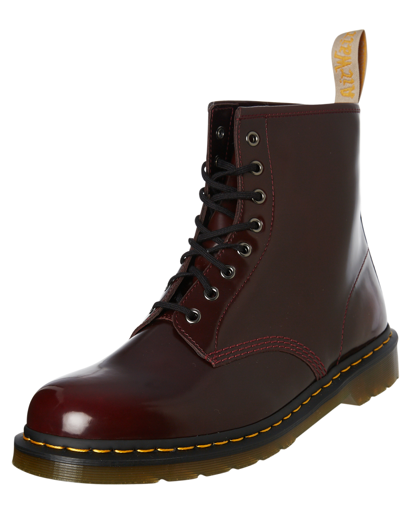 Dr. Martens Mens 1460 Vegan 8 Boot - Cherry Red Cambridge | SurfStitch