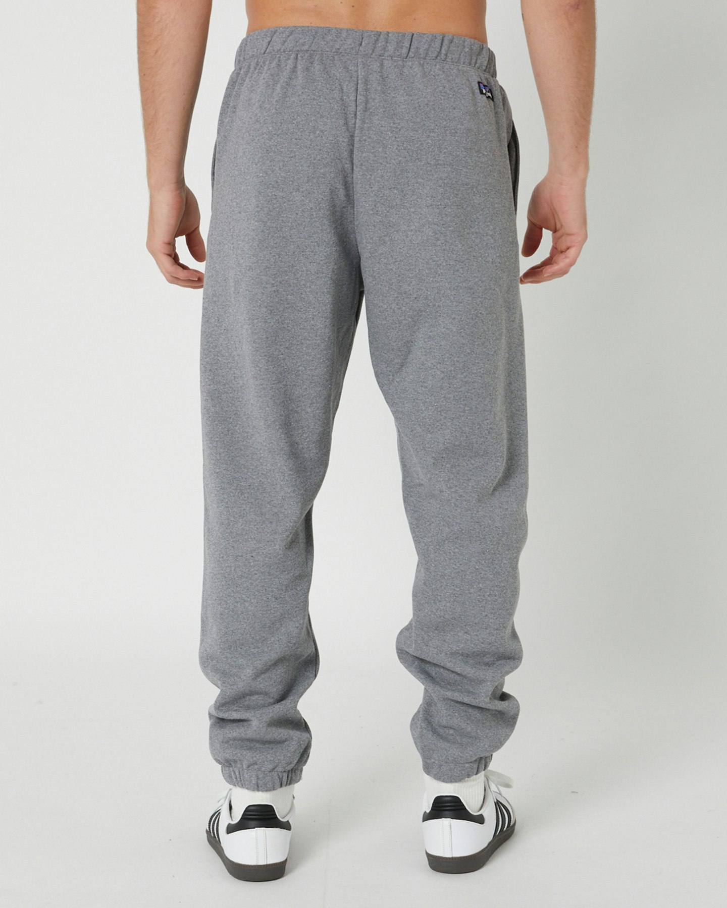 Patagonia Mens Fitz Roy Icon Uprisal Sweatpants Gravel Heather SurfStitch