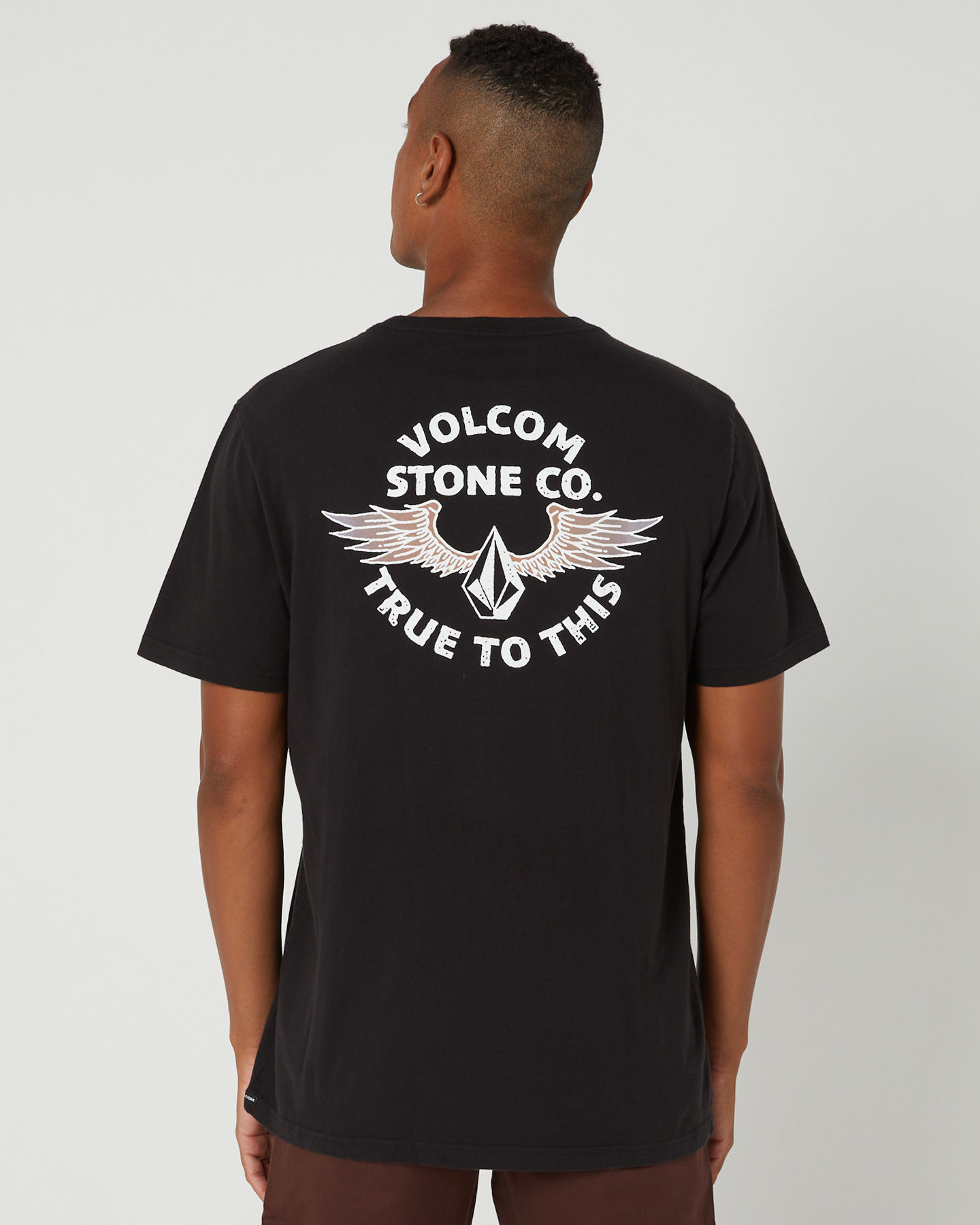 Volcom Archer Mens Ss Tee - Black | SurfStitch