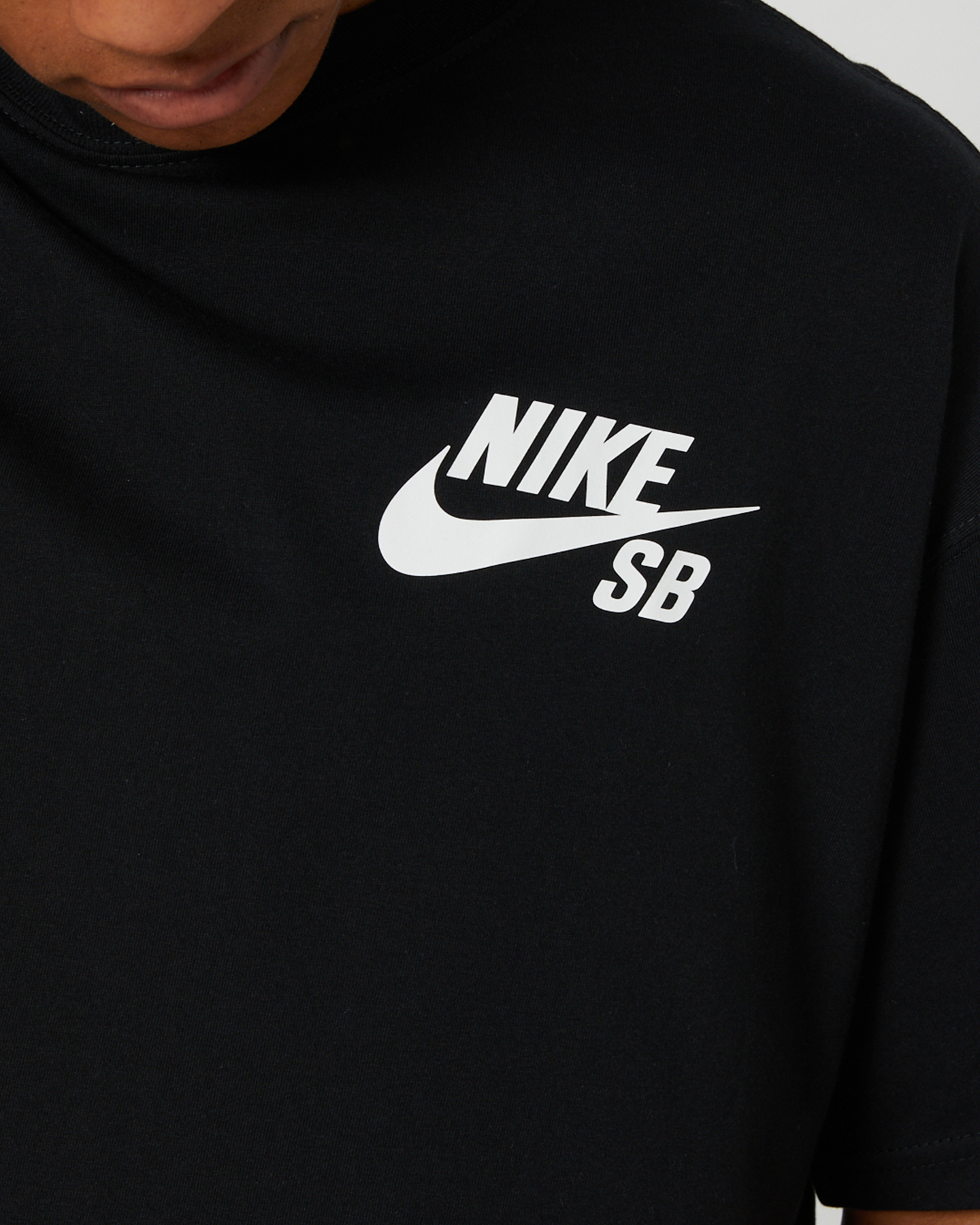 Nike Sb Logo Mens Ss Tee - Black | SurfStitch