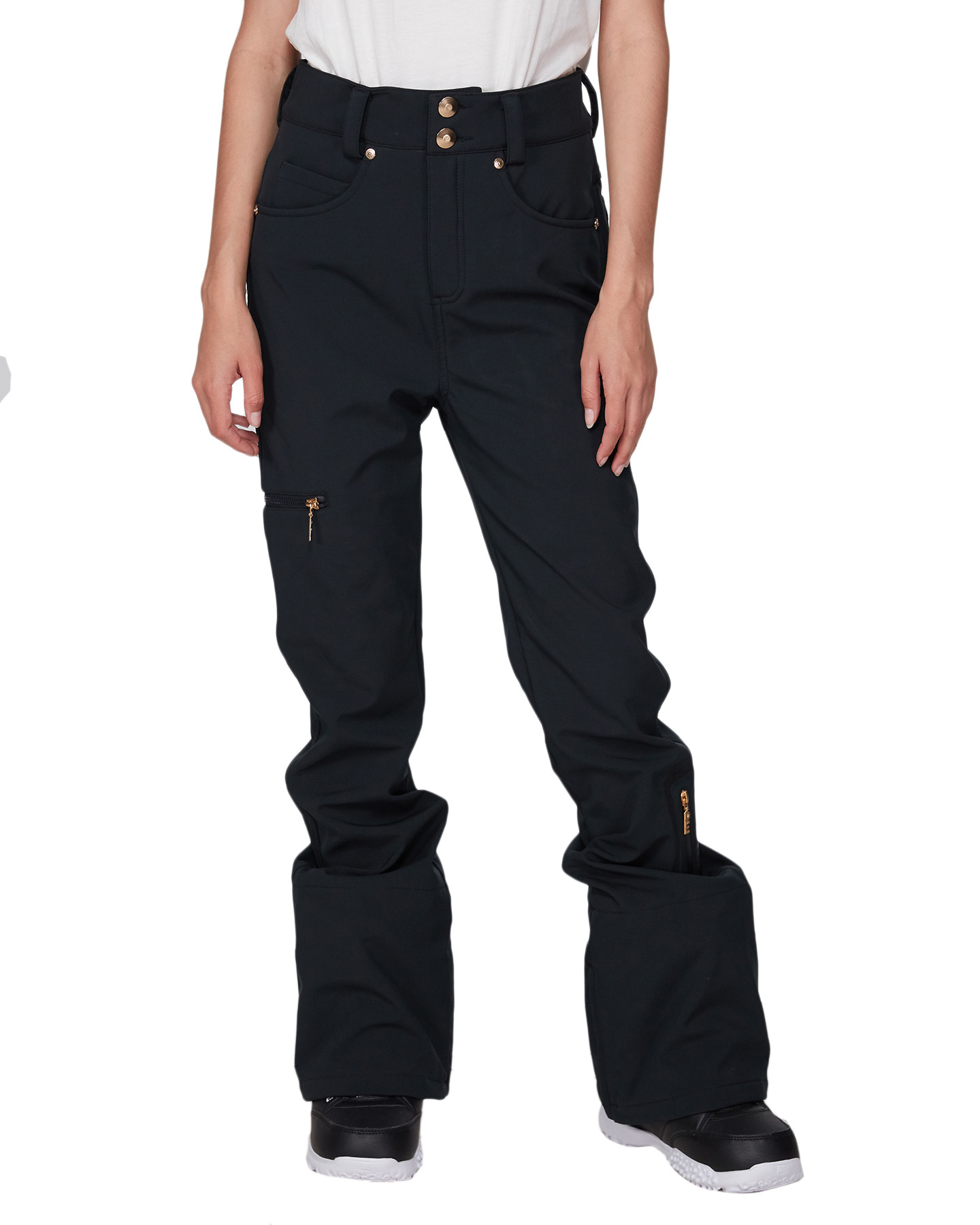 Dc Shoes Womens Dc X Pe Softshell Snow Pant Black SurfStitch