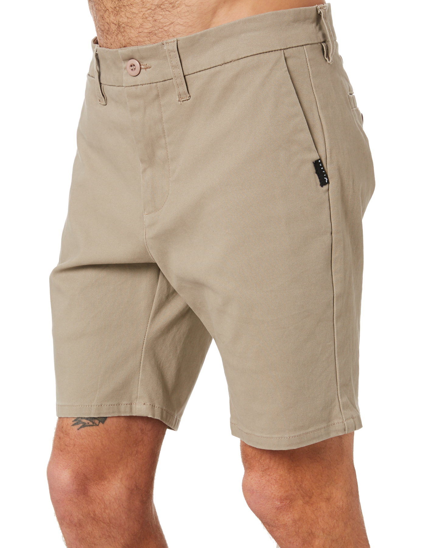 Rusty The John Chino Short - Faded Olive | SurfStitch
