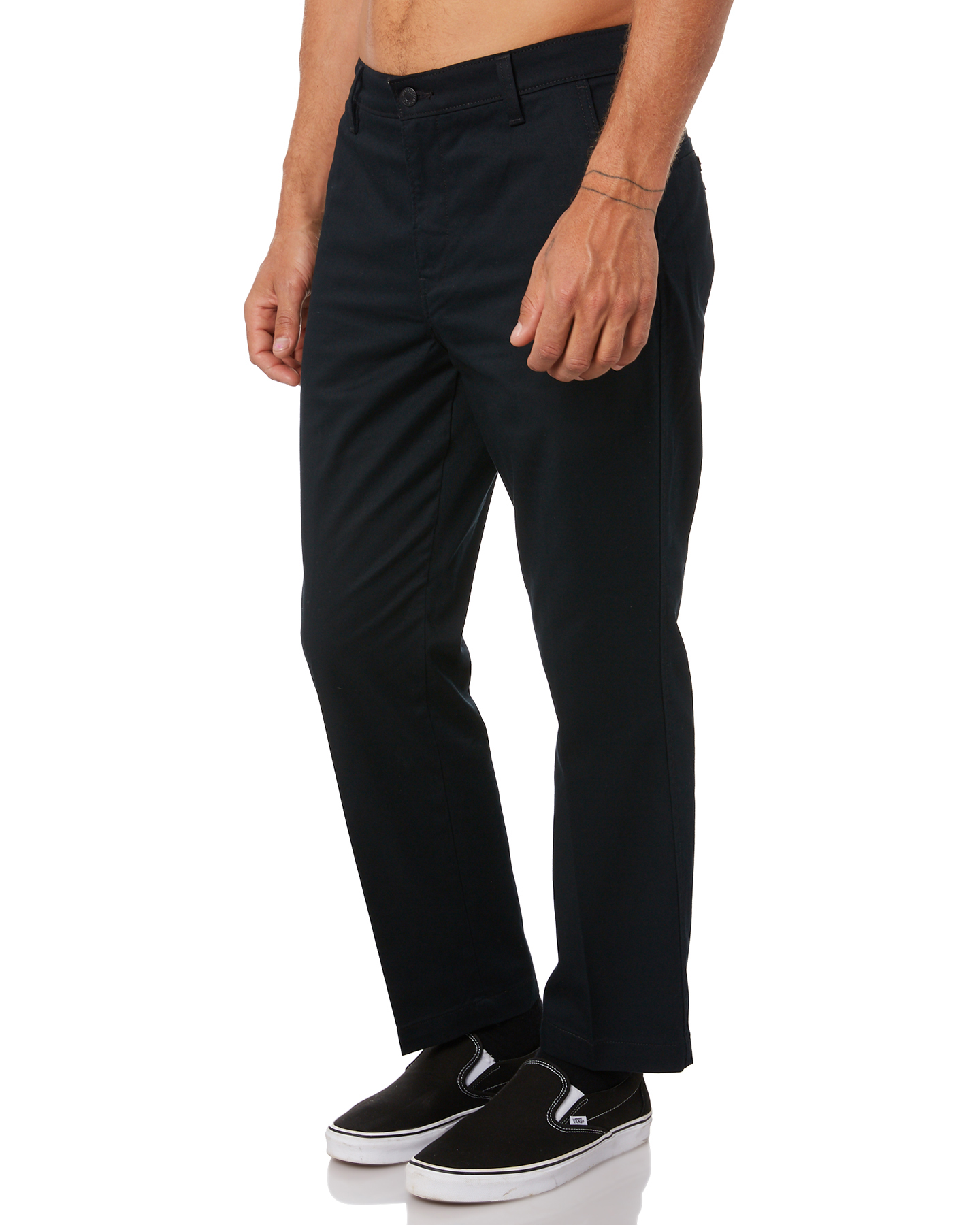 levis black chinos