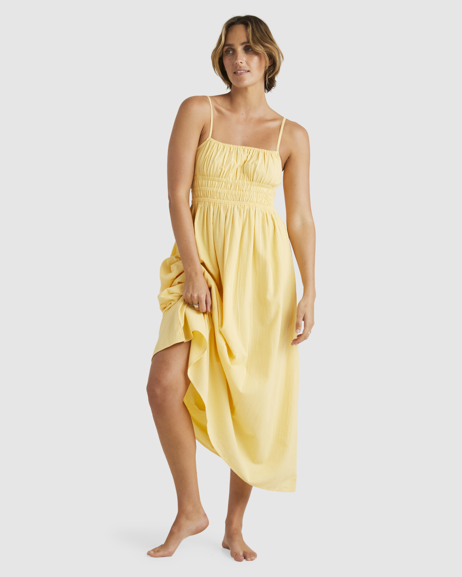 Billabong Petal Dress Yellow SurfStitch