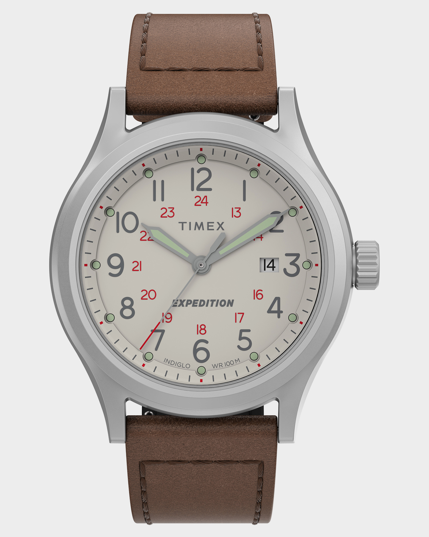 Timex Expedition Watch - Brown Leather | SurfStitch