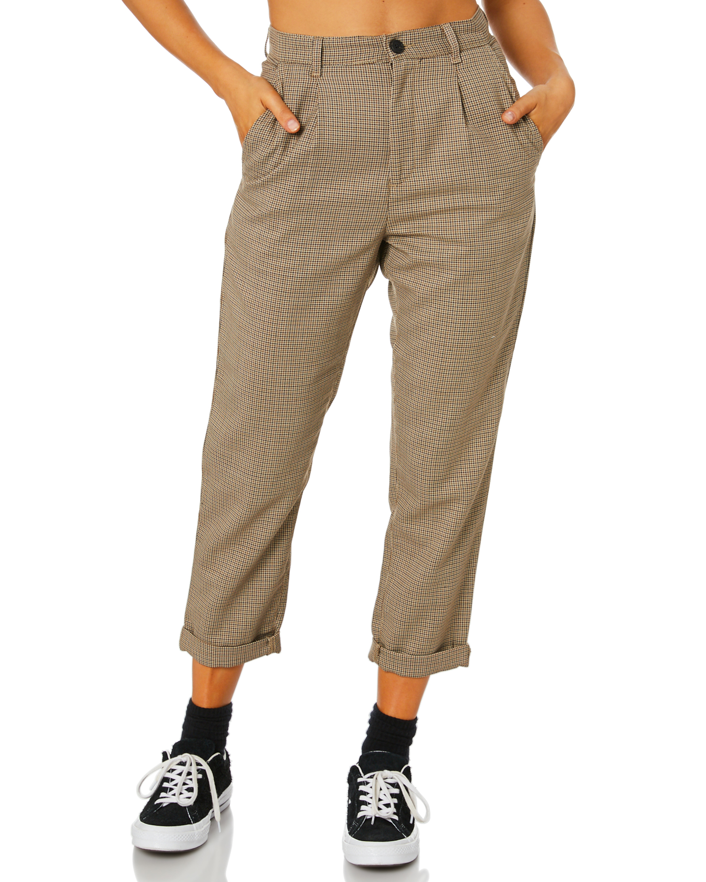 Carhartt W' Pullman Ankle Pant - Hamilton Brown | SurfStitch