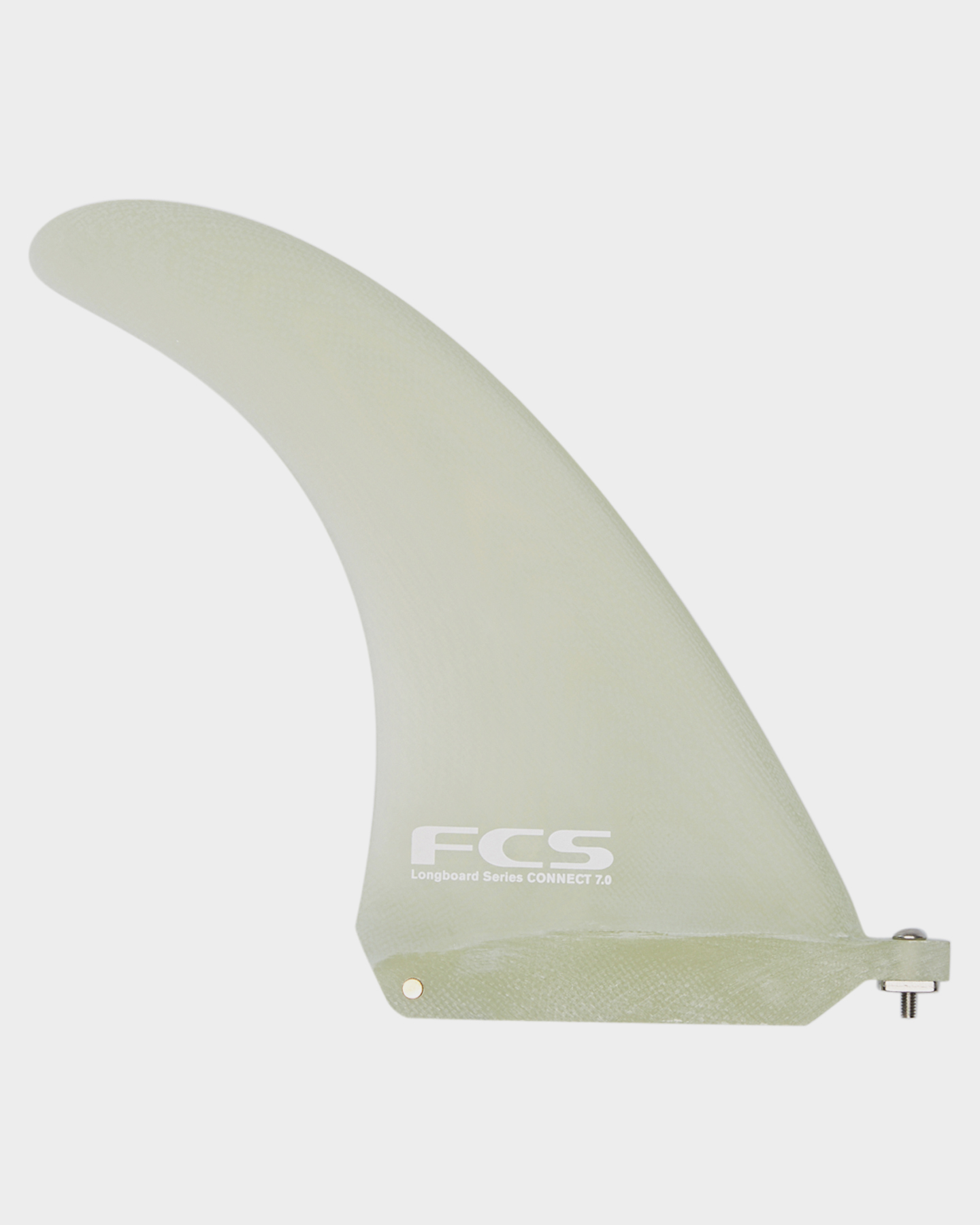 Fcs Connect Screw And Plate Pg 7 Inch Fin Clear SurfStitch
