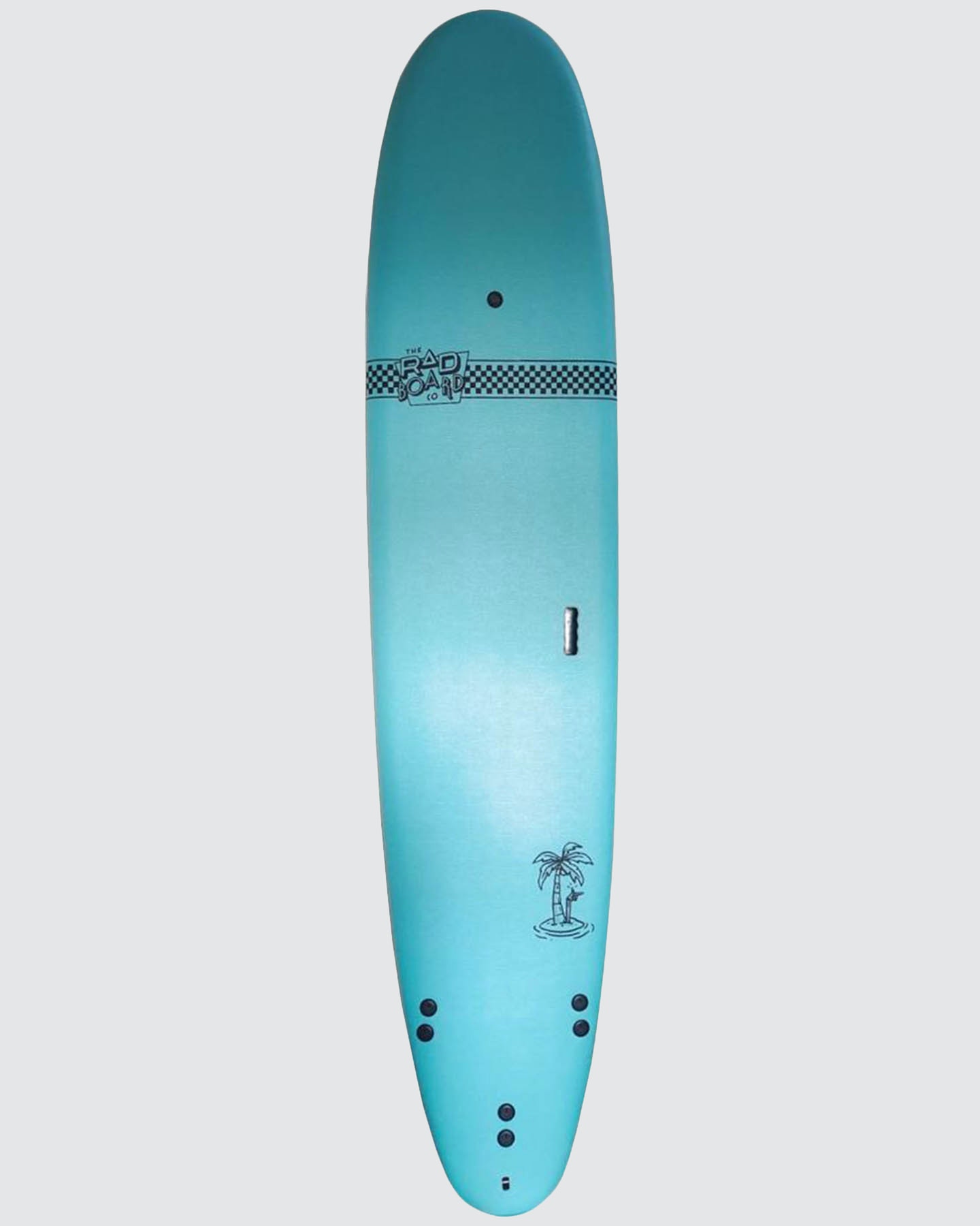 Rad Soft Top Surfboard 8' - Sea Blue