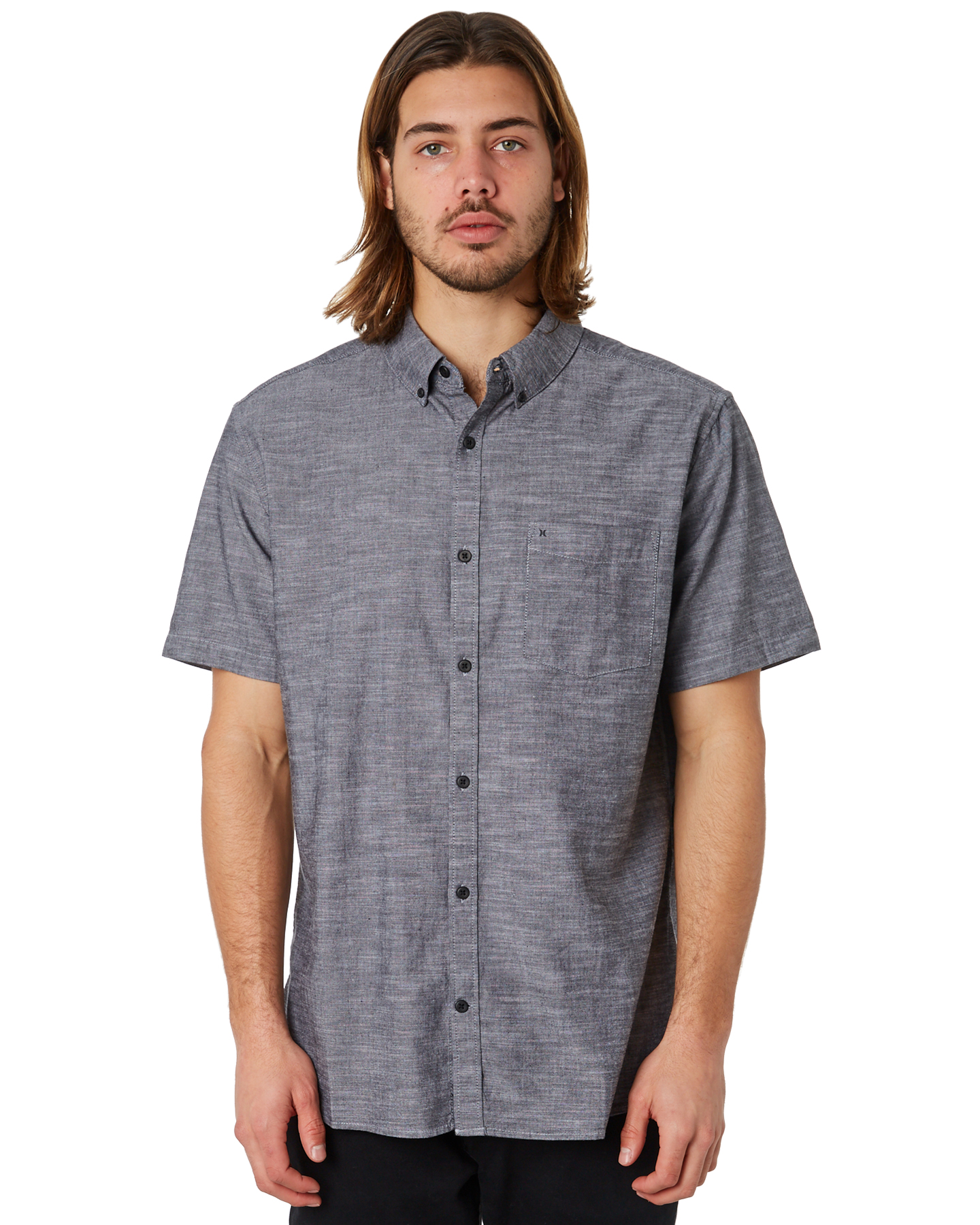 Hurley One And Only 2 0 Mens Ss Shirt - Black | SurfStitch