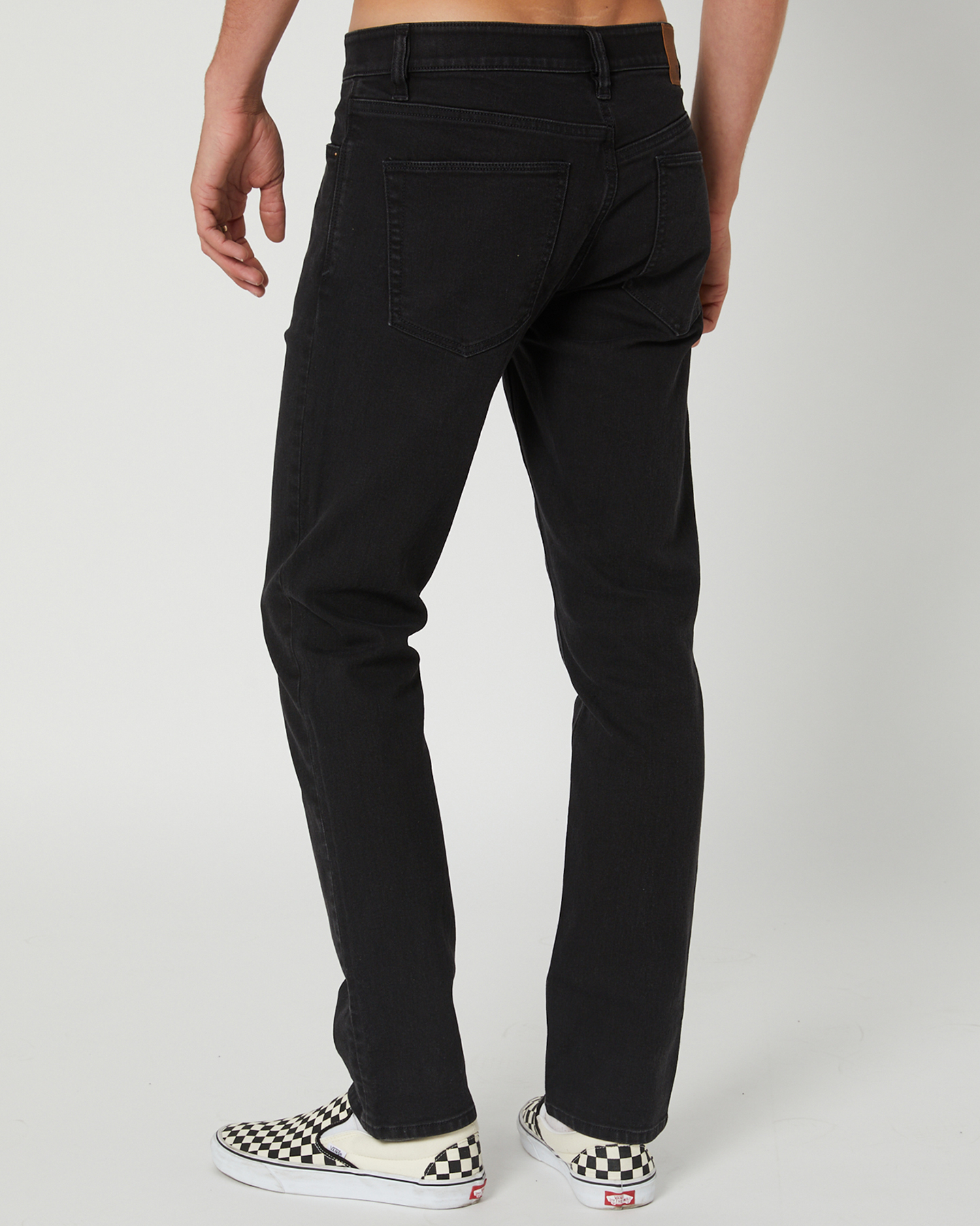 Volcom 2X4 Tapered Mens Jean - Black Out | SurfStitch