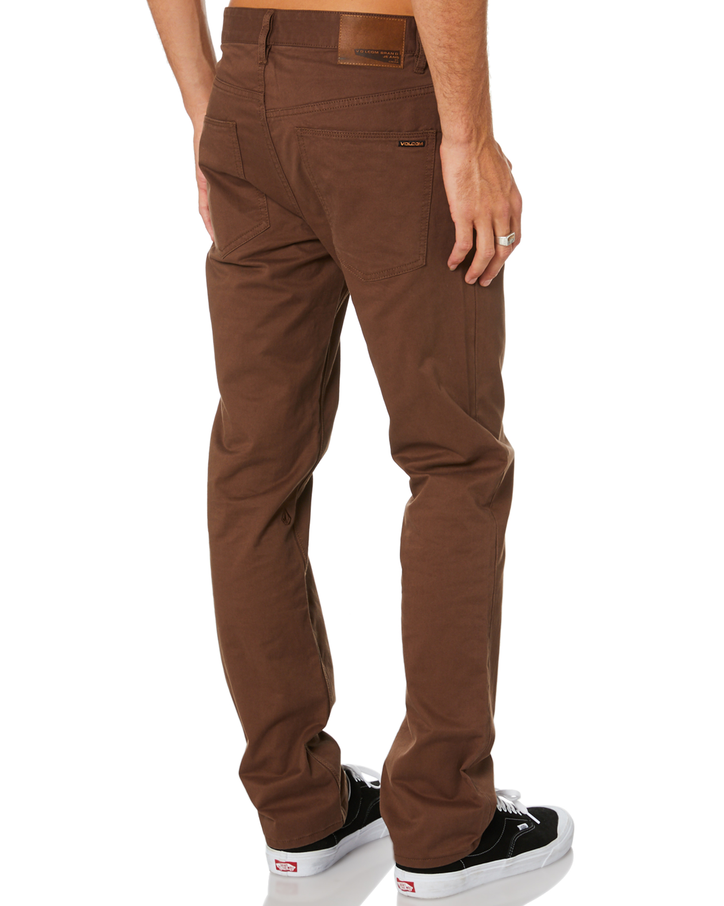 Volcom Solver Lite Mens 5 Pocket Pant - Vintage Brown | SurfStitch
