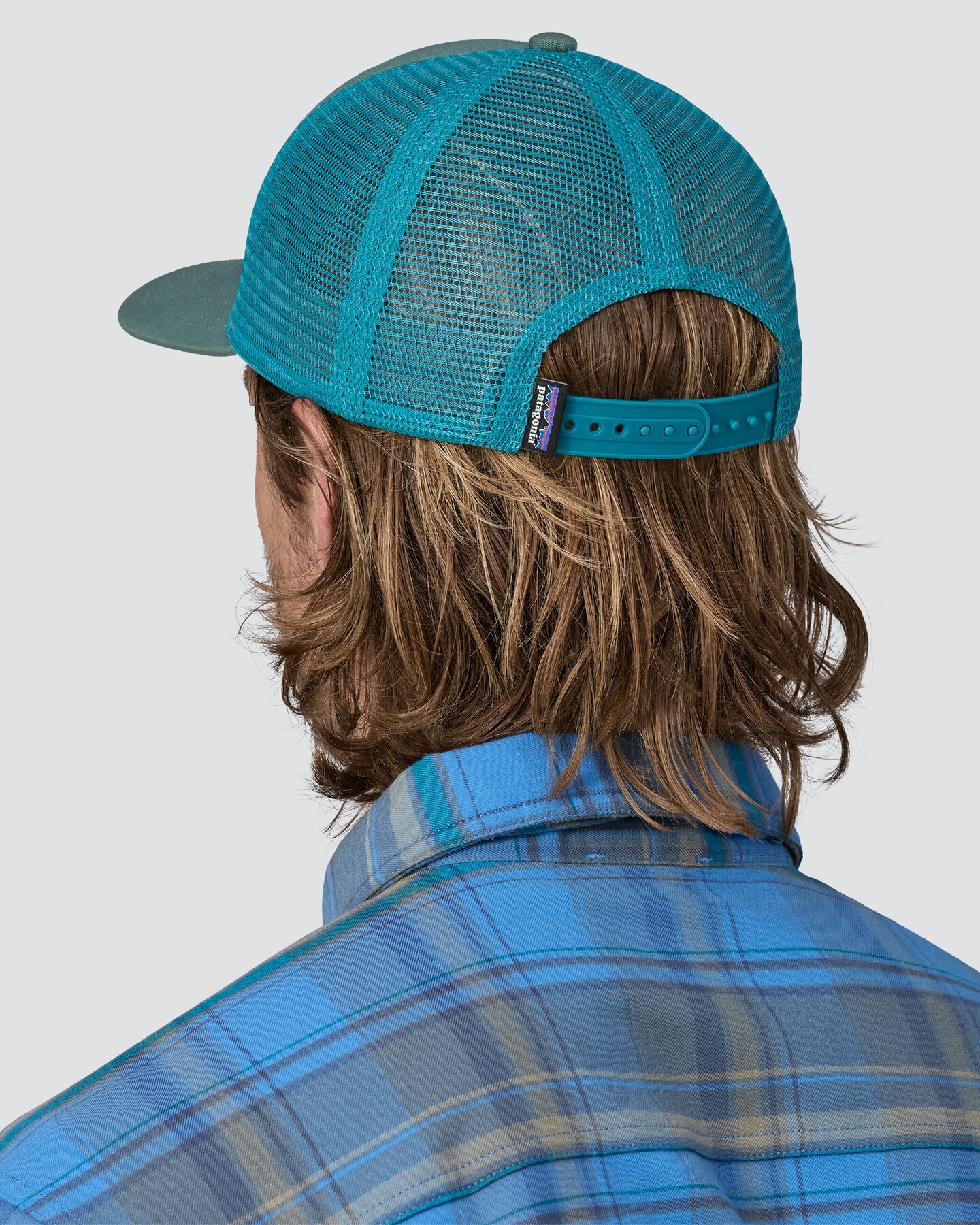 Patagonia P 6 Logo Trucker Hat Nouveau Green SurfStitch