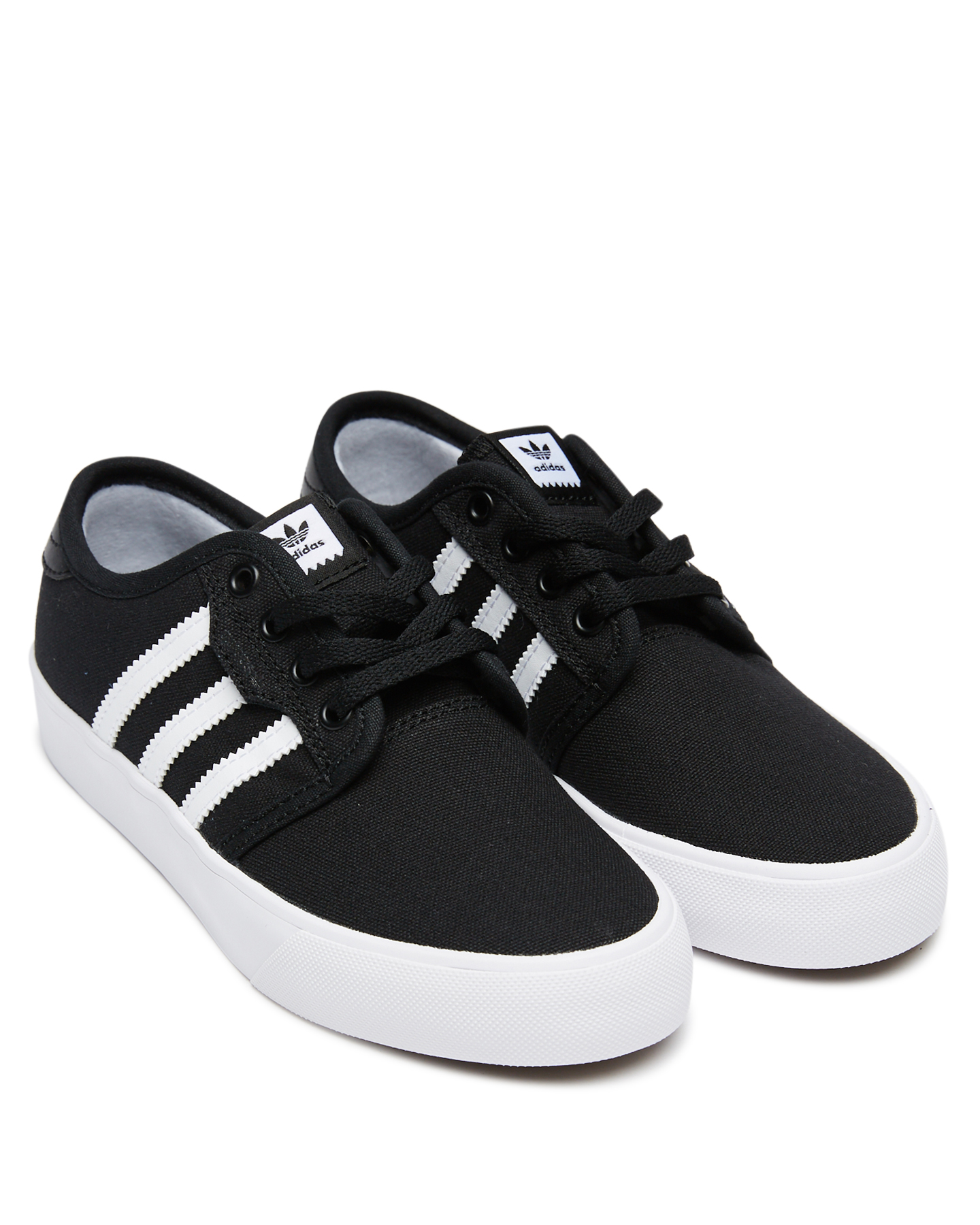 boys black and white adidas