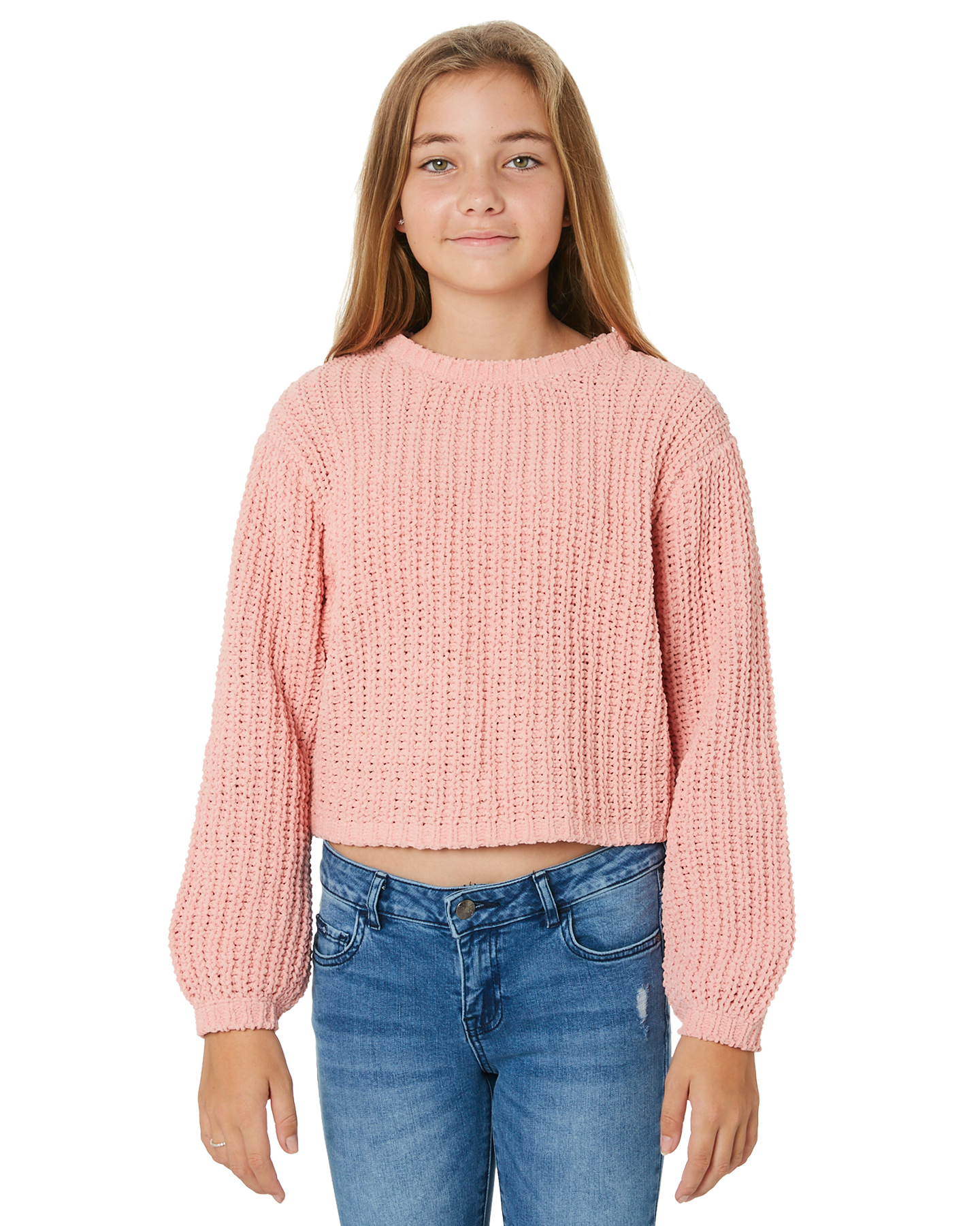 Eves Sister Girls Holiday Knit - Teens - Pink | SurfStitch