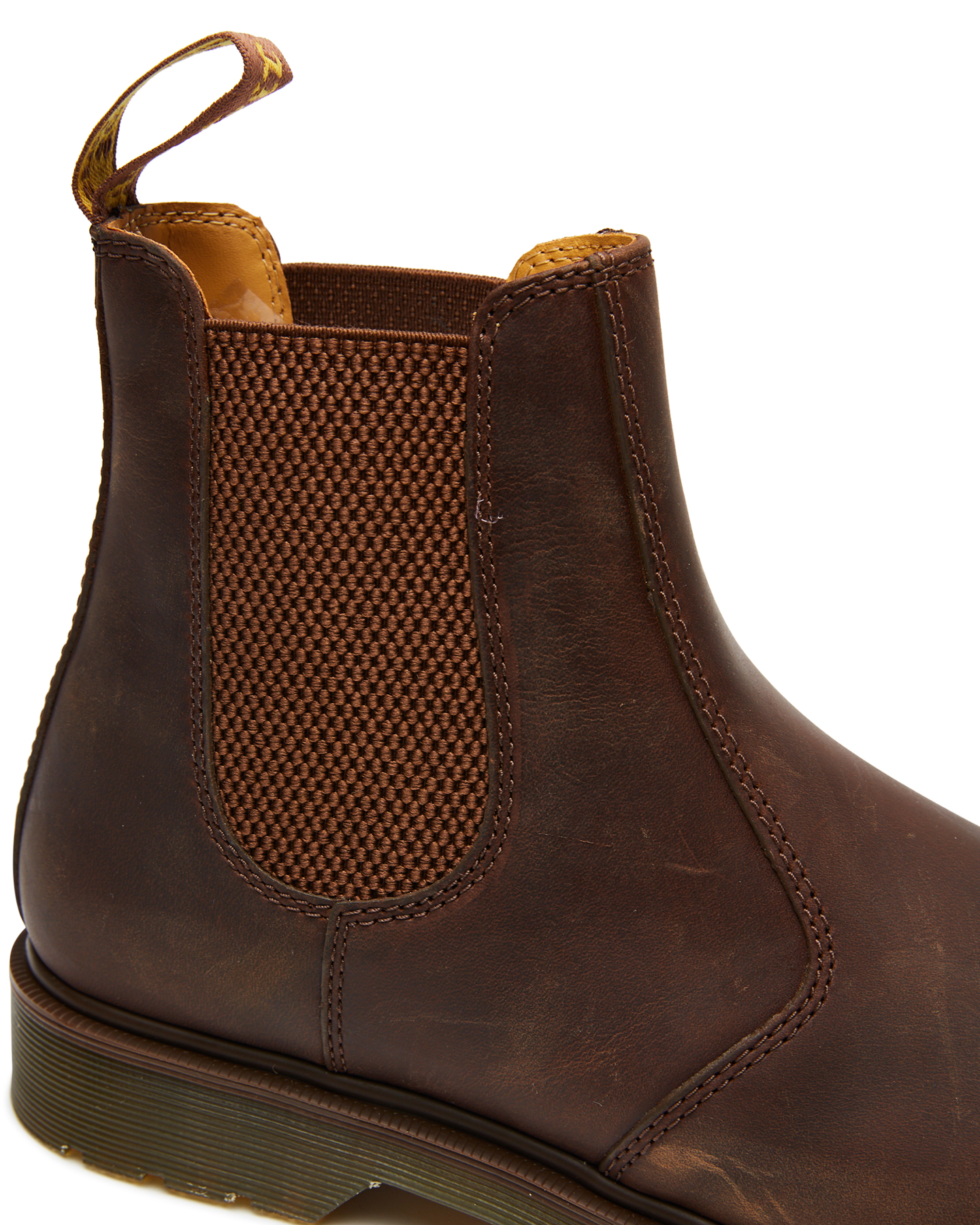 crazy horse chelsea boots