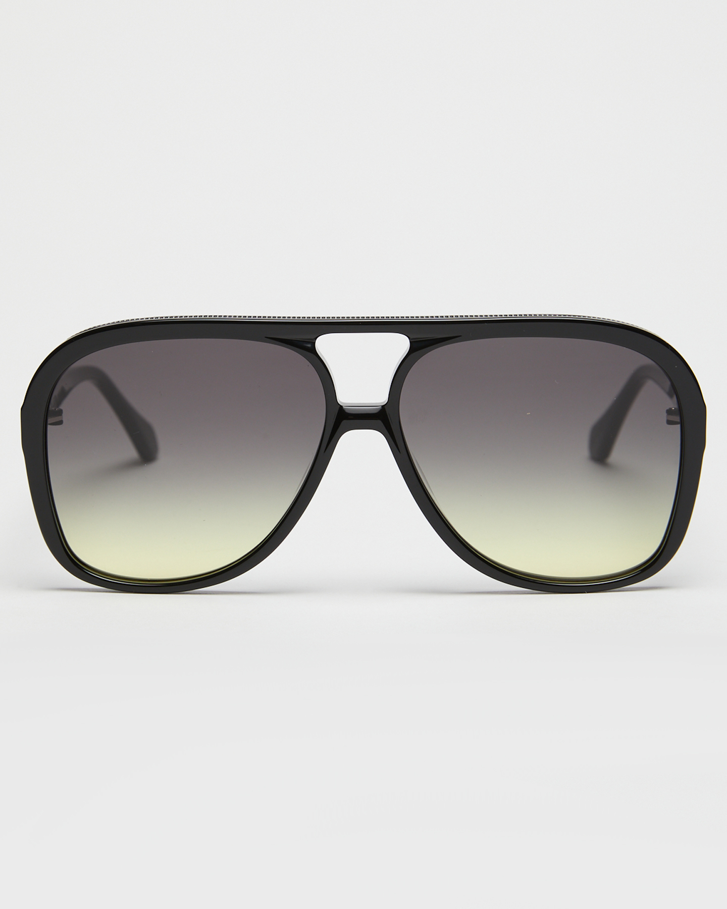 Valley Bang Sunglasses - Gloss Black Yel | SurfStitch