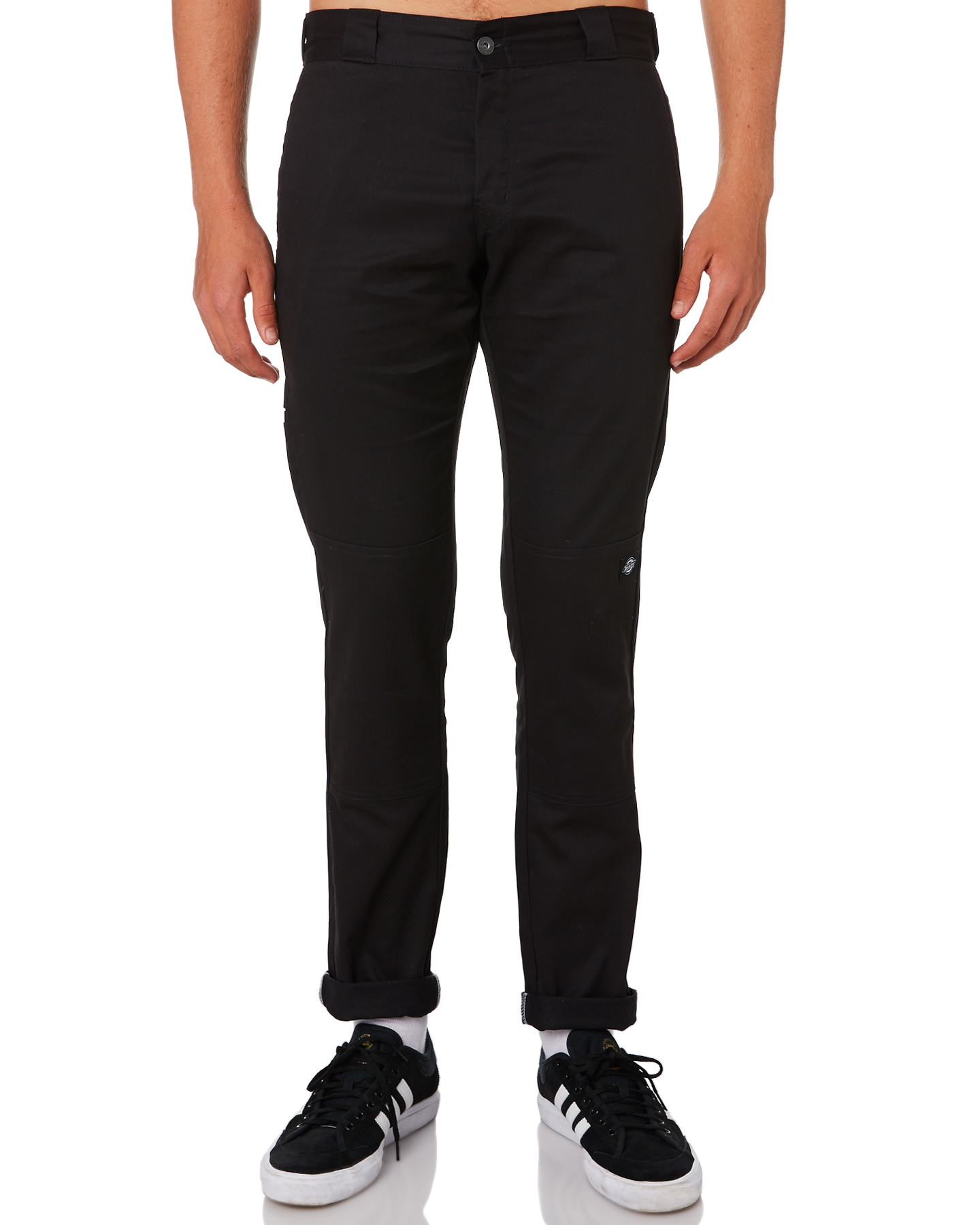 Dickies Skinny Double Knee Work Pant - Black | SurfStitch