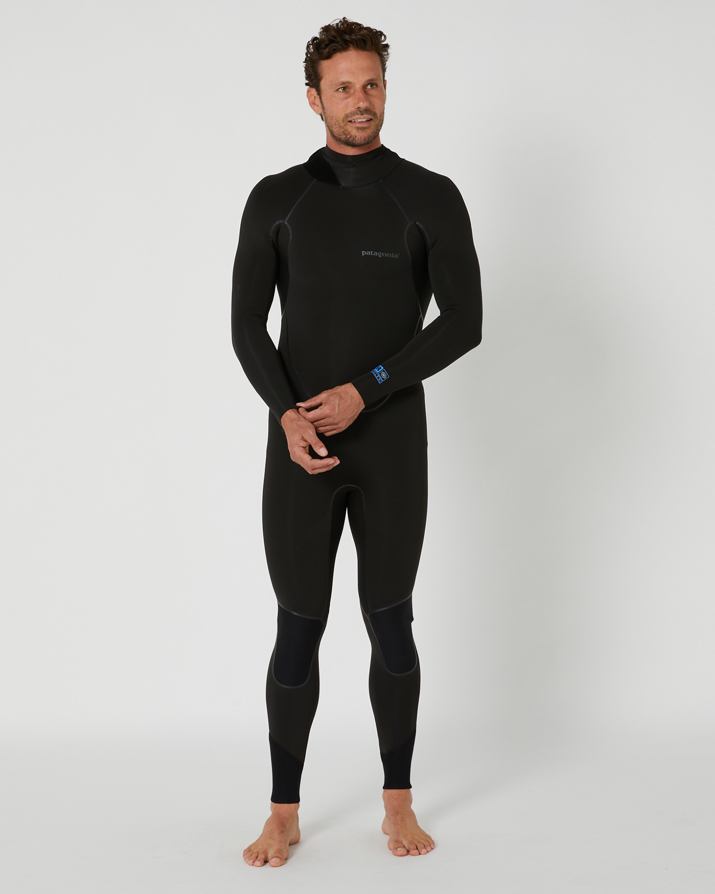 Patagonia Men's R3 Yulex Back-Zip Full Wetsuit - Black | SurfStitch