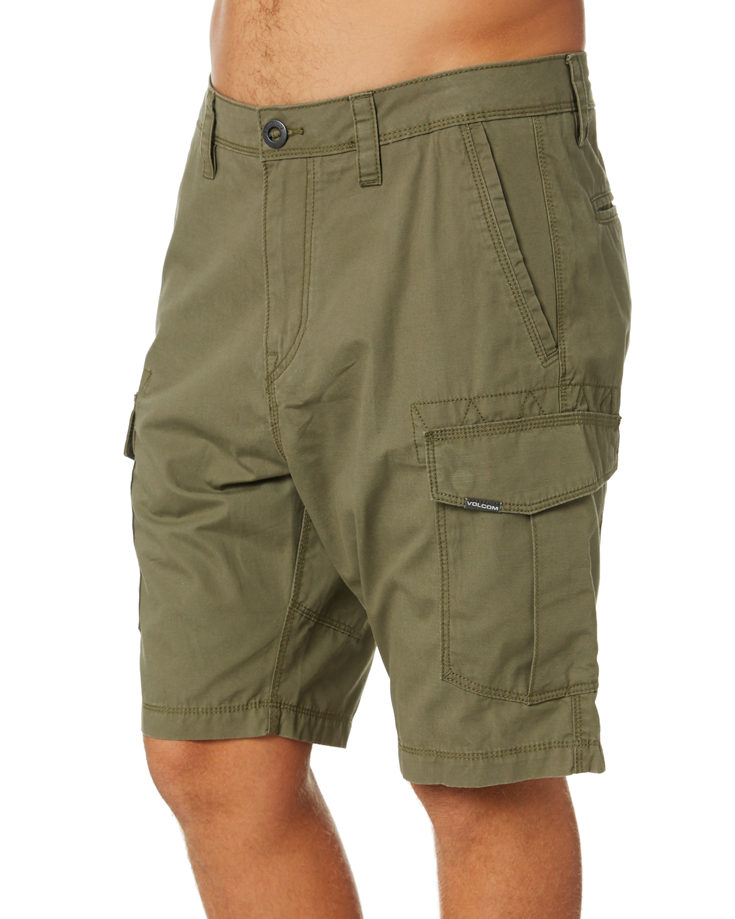 Volcom Miter Ii Mens Cargo Short - Army Combo | SurfStitch