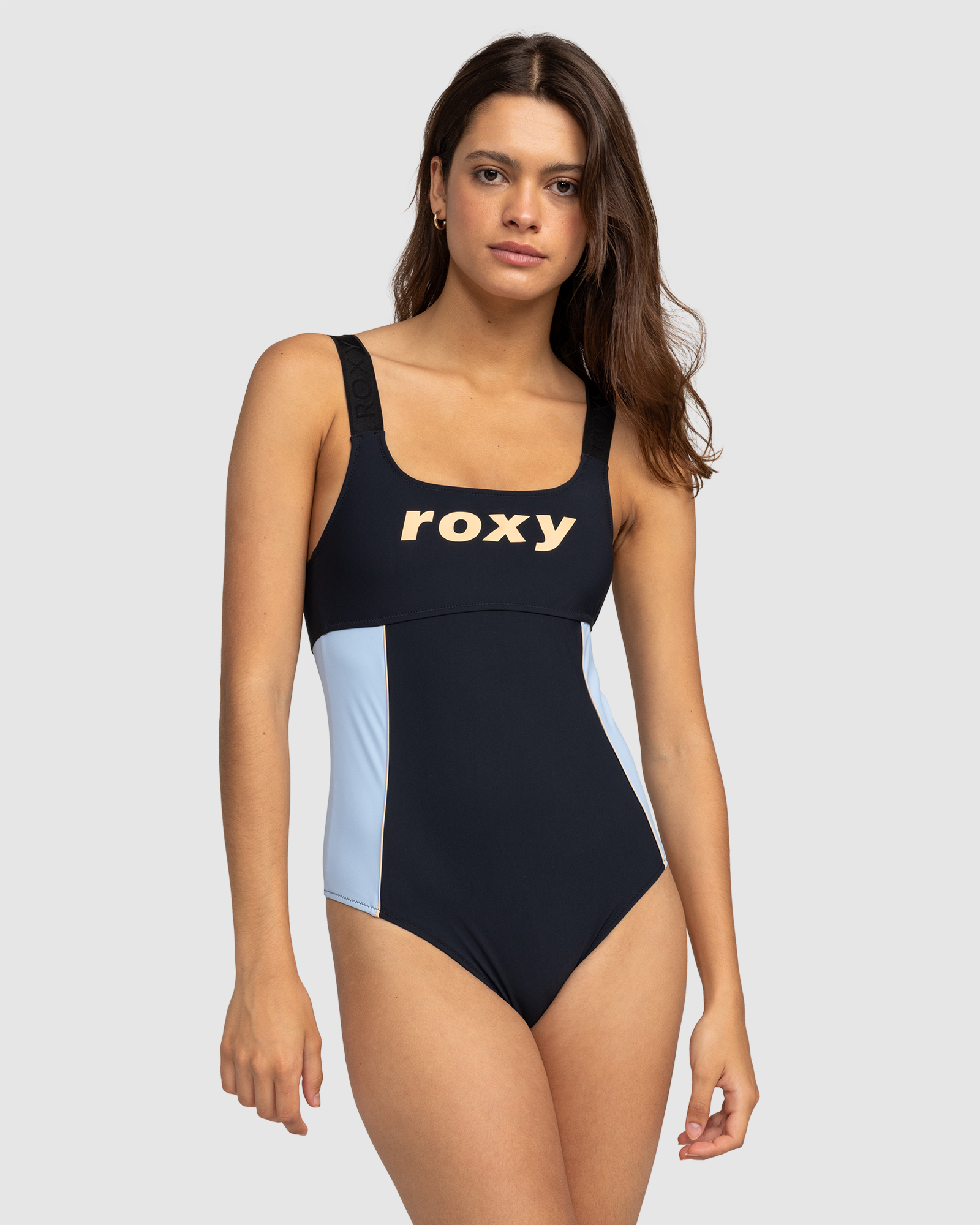 Womens Roxy Active One-Piece Swimsuit