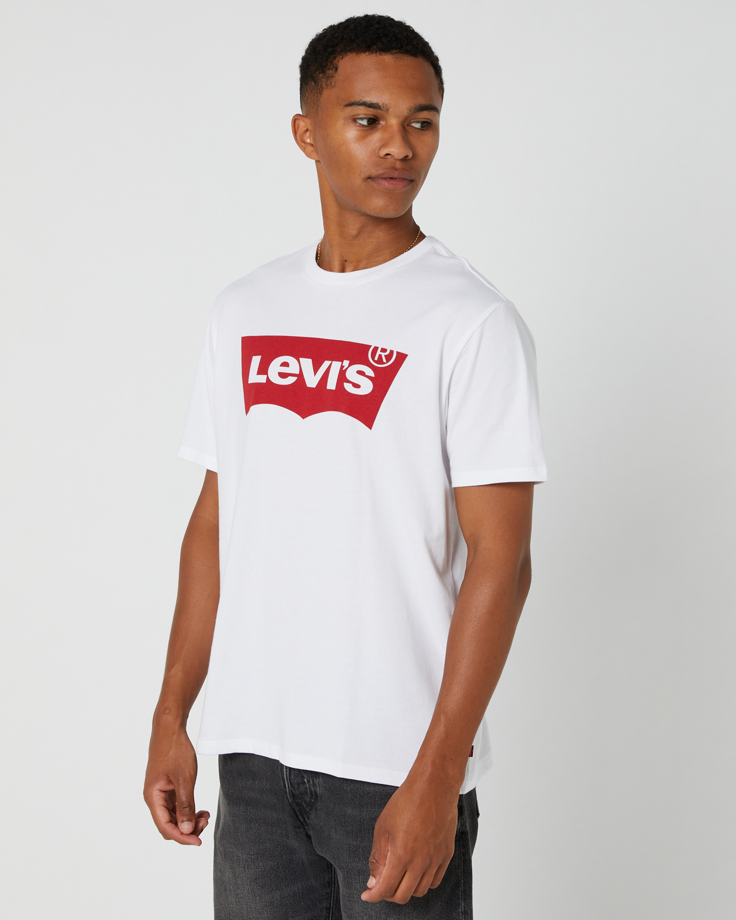 Levi`S Batwing Mens Tee - White | SurfStitch