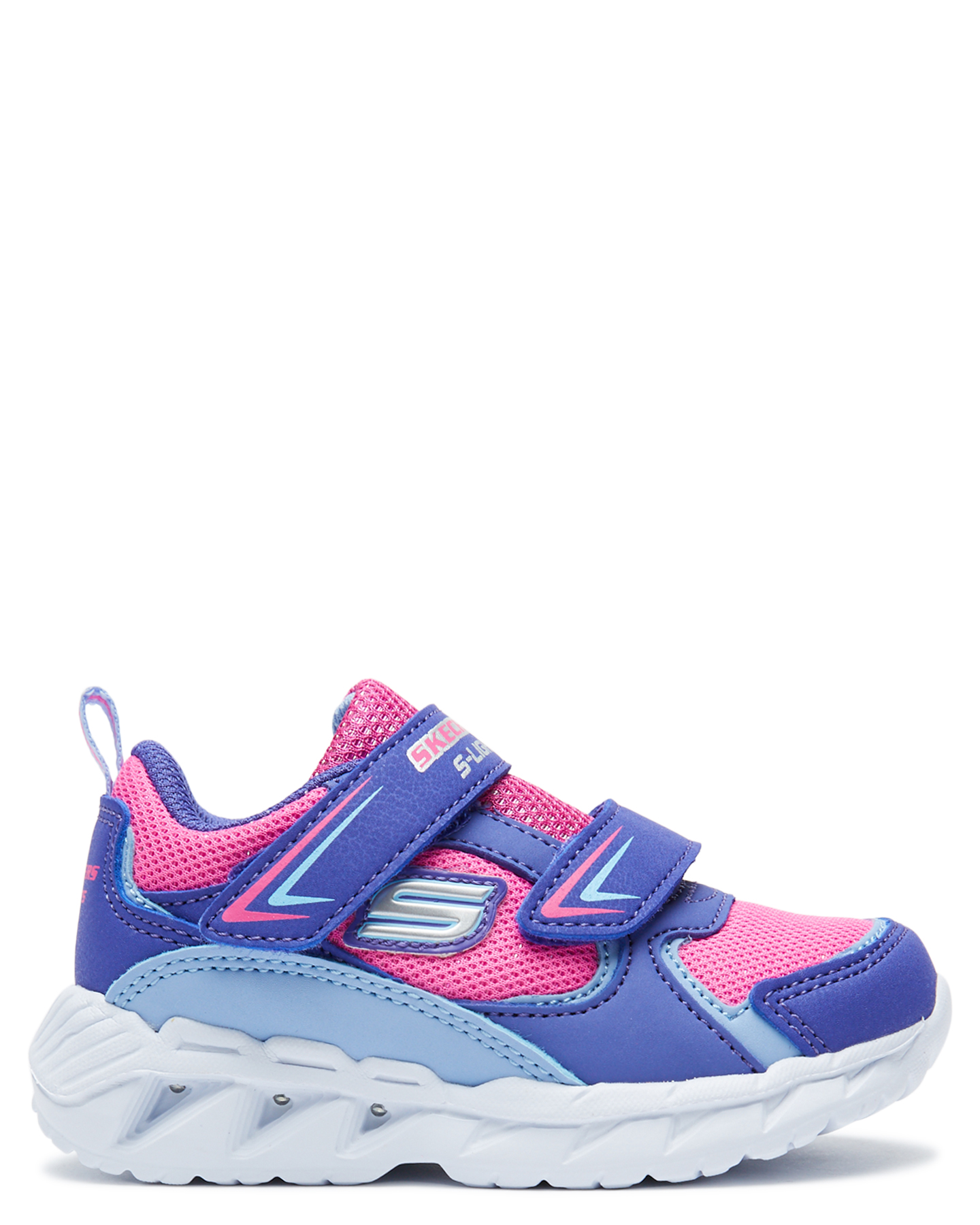 girls purple skechers