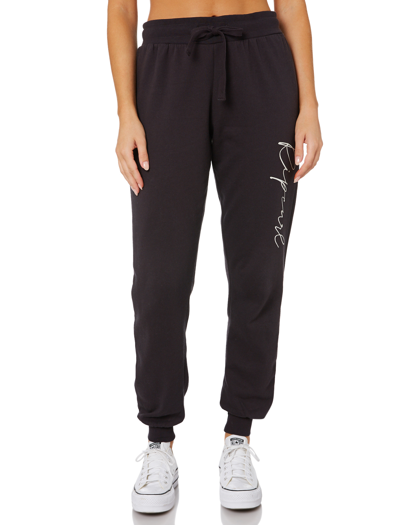 Rip Curl Classic Shore Track Pant - Washed Black | SurfStitch