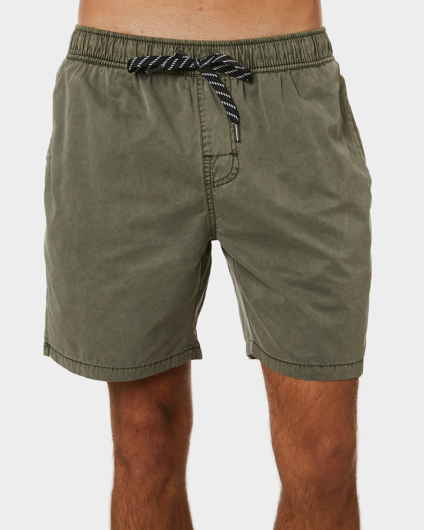 Swell Malibu Beach Short - Olive | SurfStitch