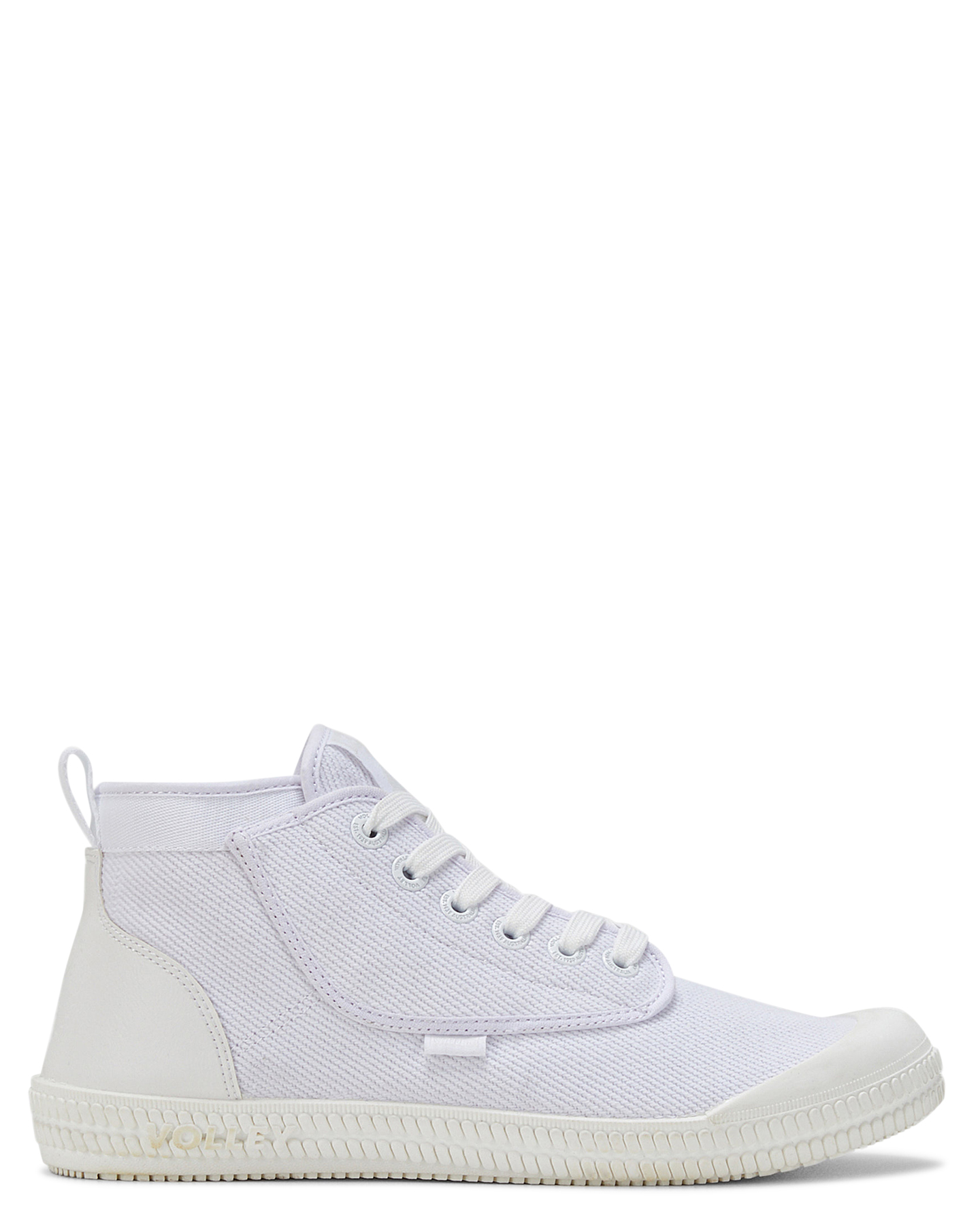 Volley Womens Heritage High Top Shoe - White White | SurfStitch