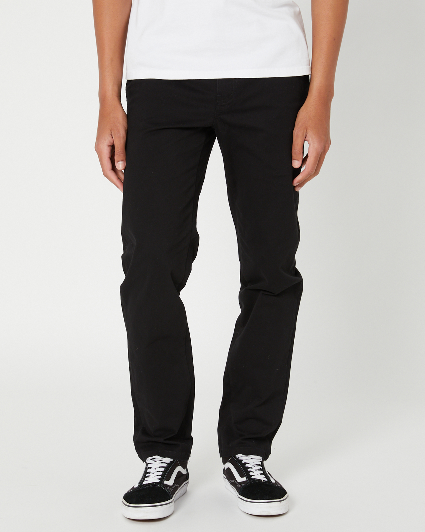 Swell Tempest Chino Pant - Black | SurfStitch