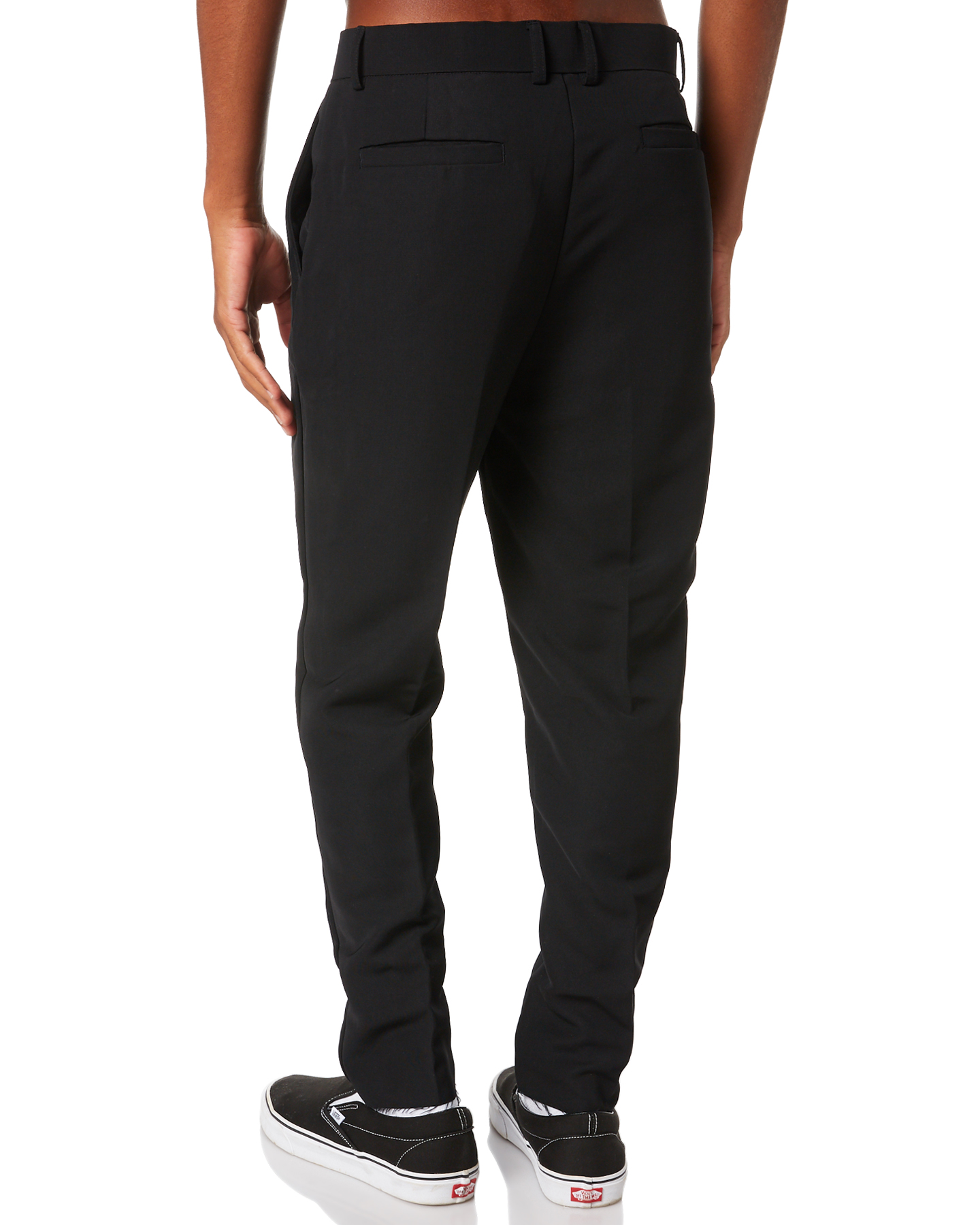 The People Vs Viscious Mens Pleated Pant - Black | SurfStitch