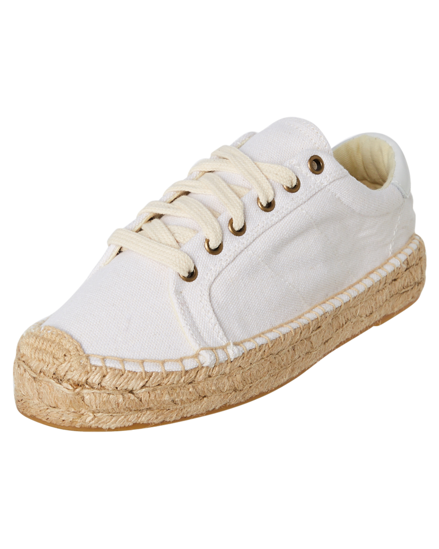 Soludos Platform Tennis Sneaker - White | SurfStitch