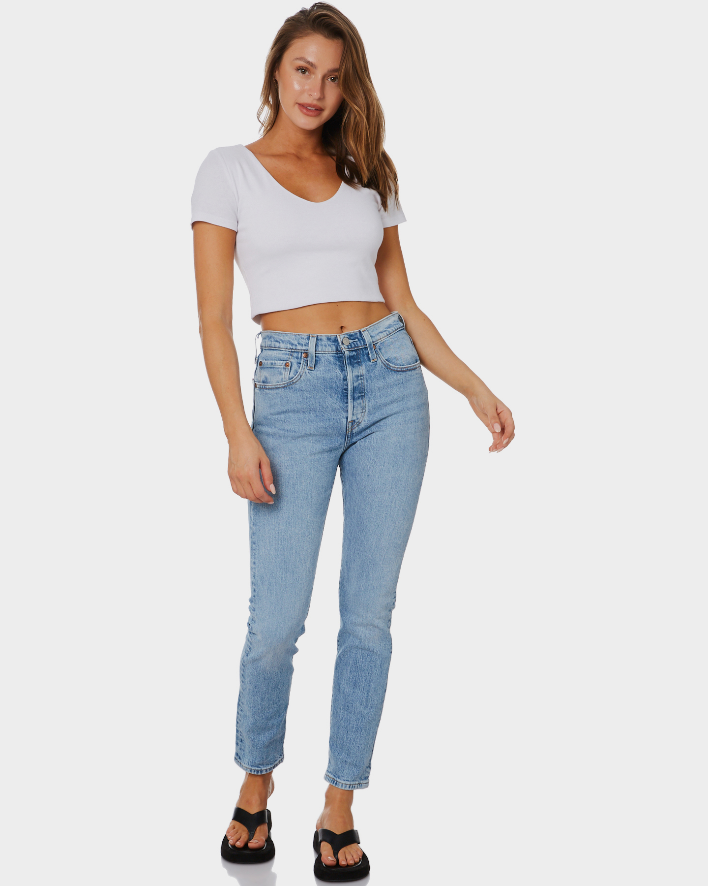 levi 501 skinny jeans women's