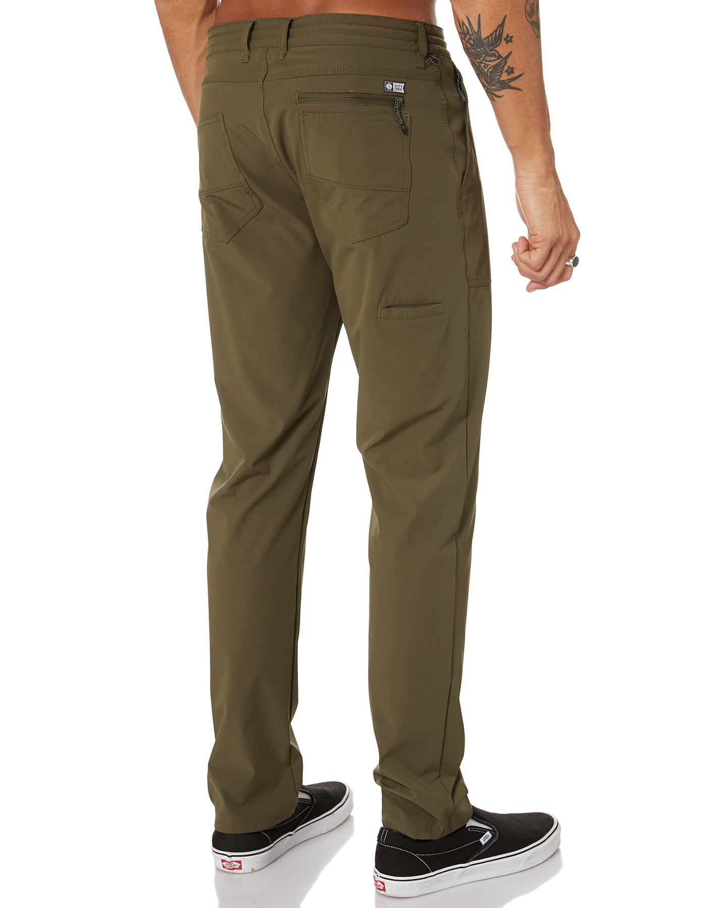 Salty Crew Breakline Mens Technical Fishing Pant - Military | SurfStitch