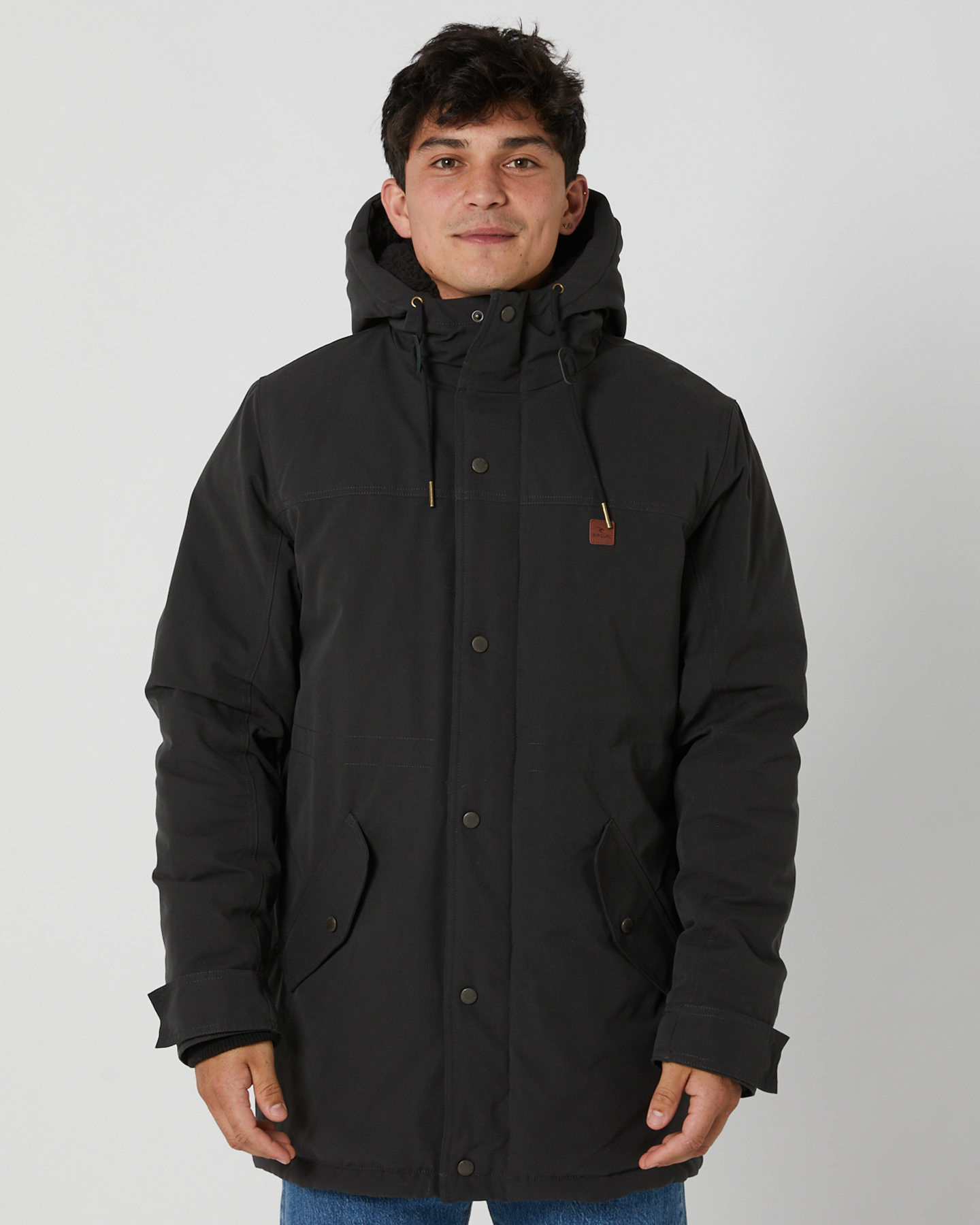 Rip Curl Anti Series Exit Jacket - Washed Black | SurfStitch