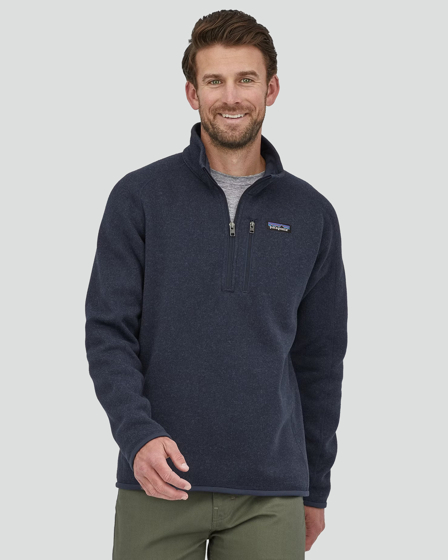 Patagonia Mens Better Sweater 1 4 Zip New Navy SurfStitch