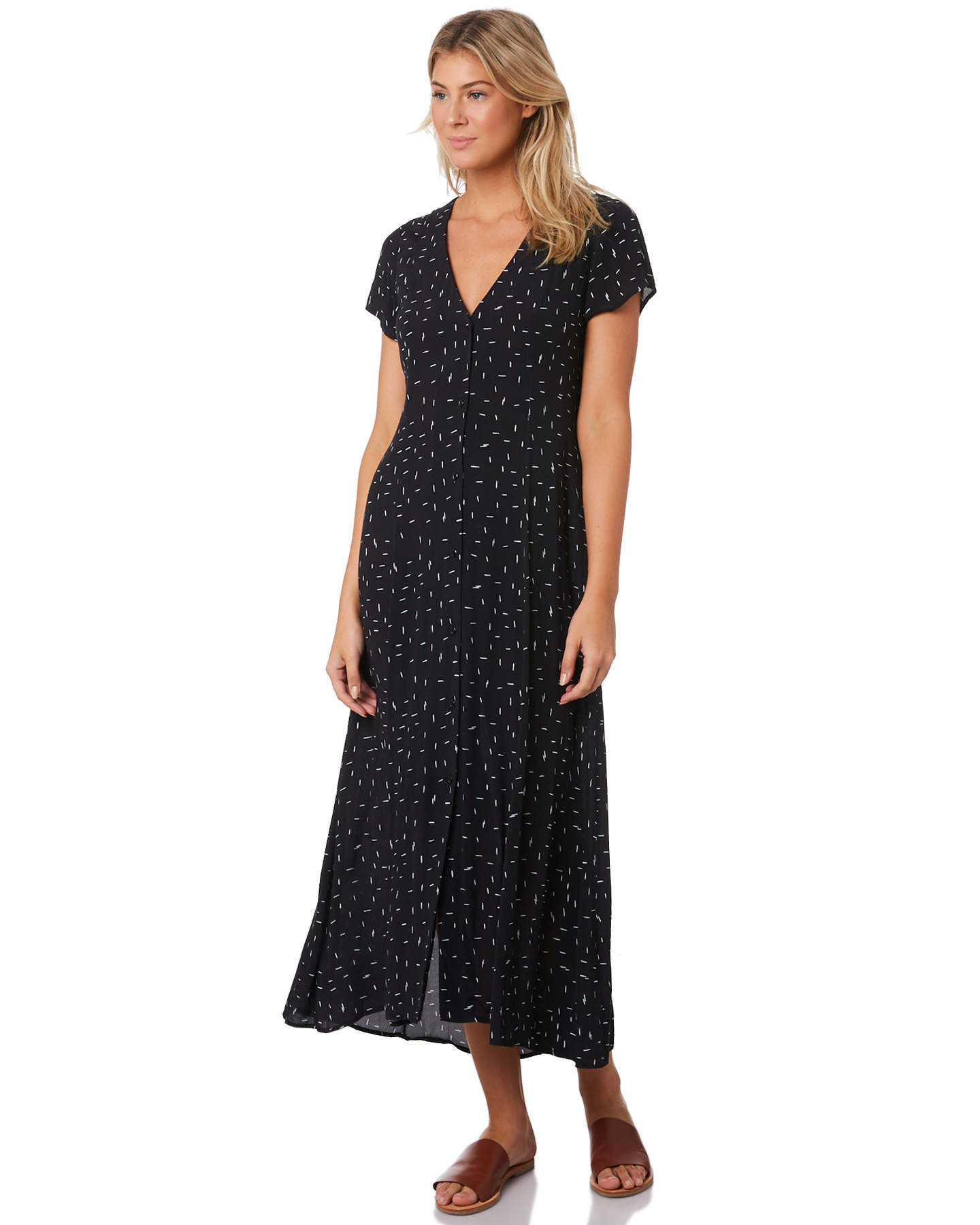 maxi snakeskin dress