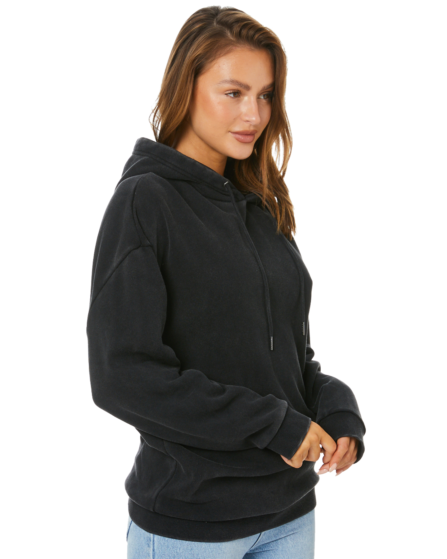 Silent Theory Standard Hoody - Washed Black | SurfStitch