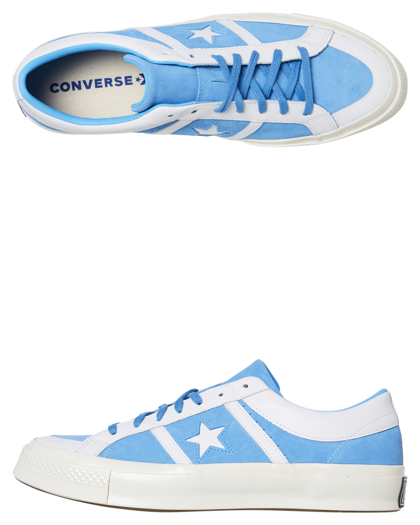 blue converse mens